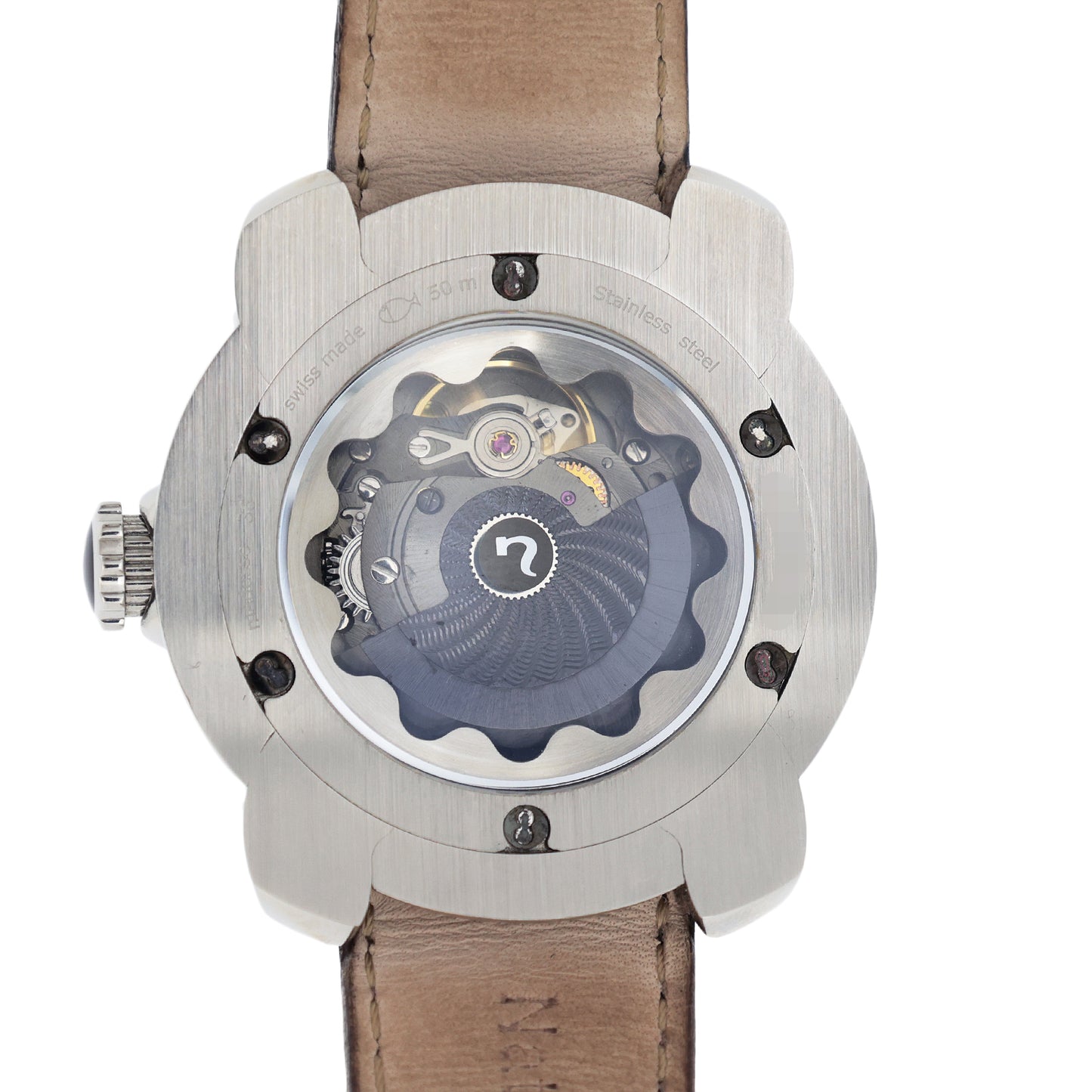 NUBEO (NuBeo) Juri Fish Project Medusa NUB02306232 Men's Watch with Bezel Diamonds