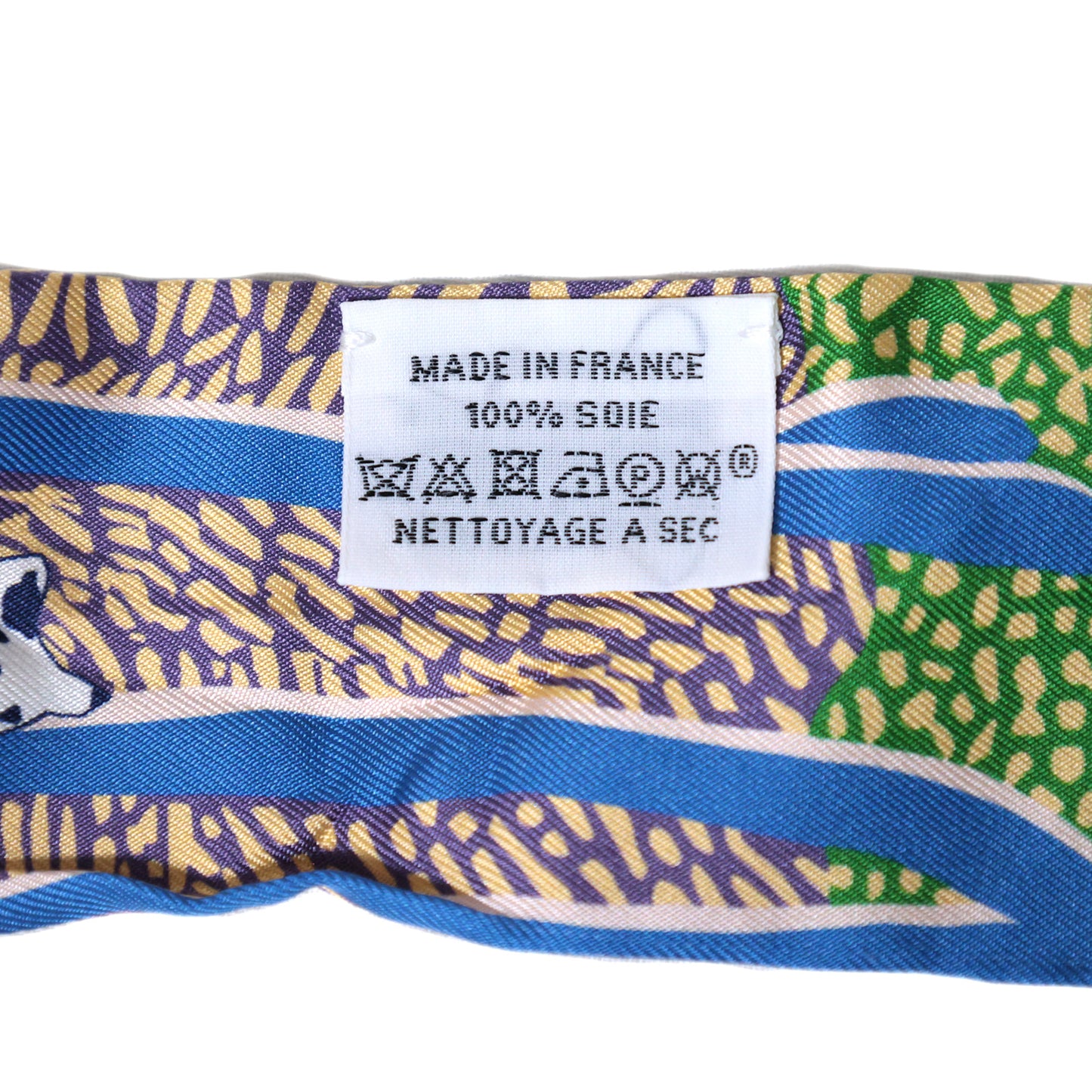 美品 HERMES エルメス ツイリー En Liberte 自由に マルチカラー レディース スカーフ