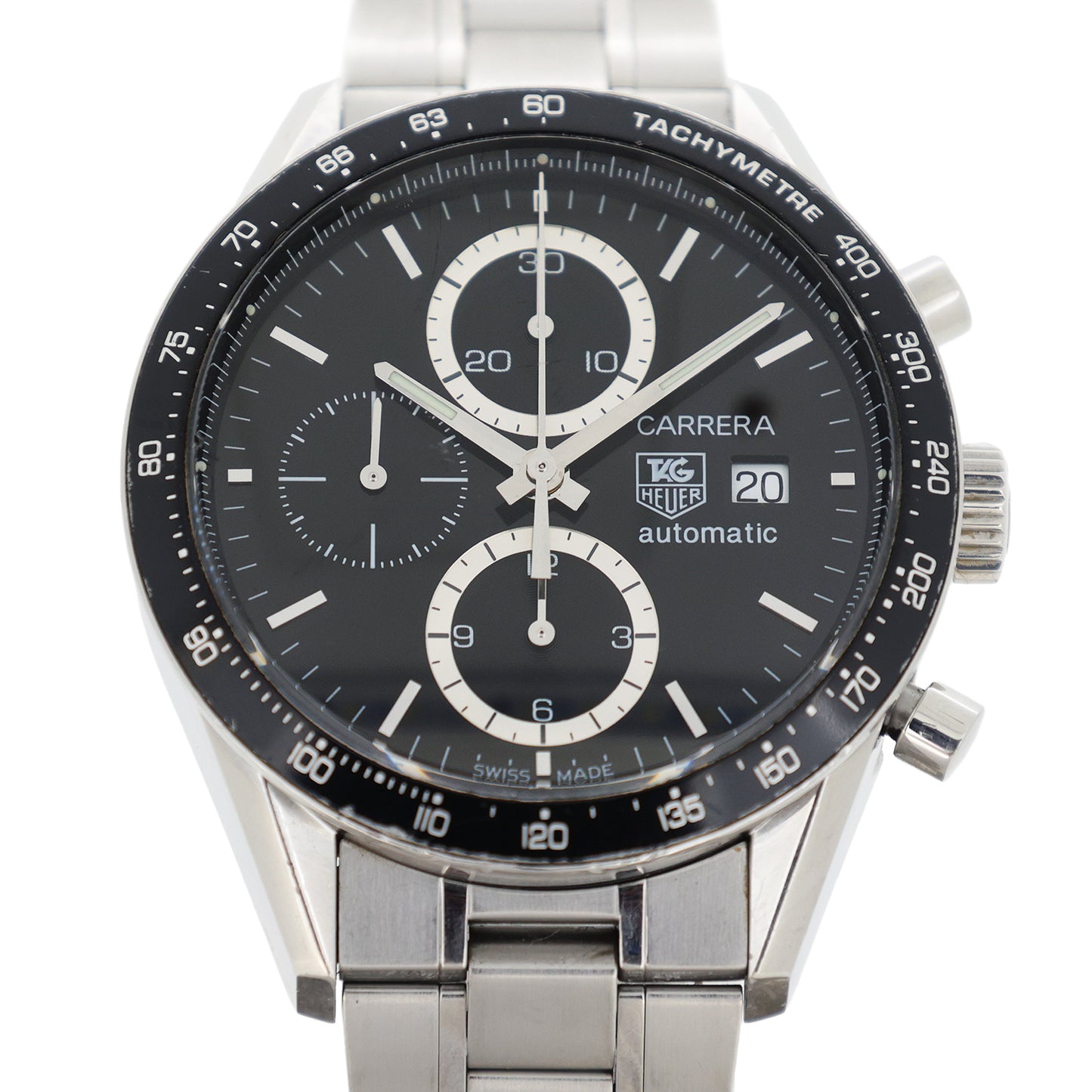 TAG HEUER タグホイヤー カレラ クロノグラフ CV2010 メンズ 腕時計