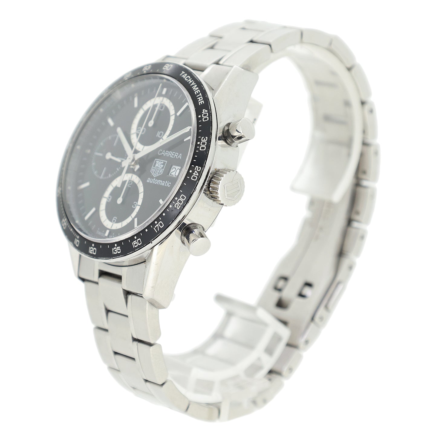 TAG HEUER タグホイヤー カレラ クロノグラフ CV2010 メンズ 腕時計