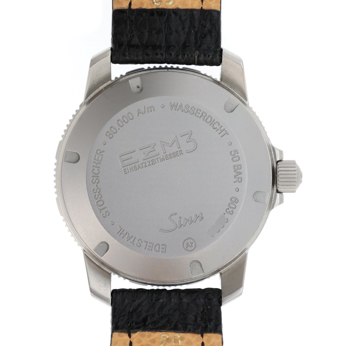 Sinn ジン 603 EZM3 左リューズ EZM3 603 メンズ 腕時計
