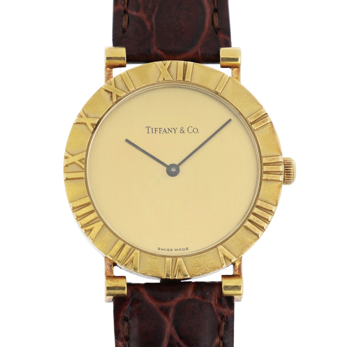 K18YG TIFFANY&Co. ティファニー アトラス D286.753 メンズ 腕時計