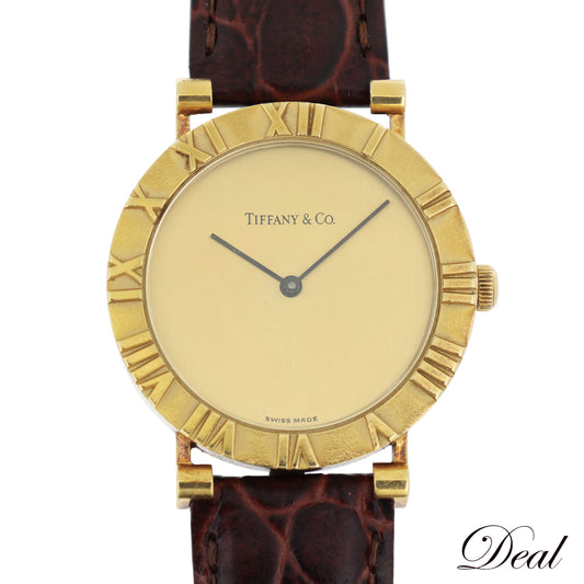 K18YG TIFFANY&Co. ティファニー アトラス D286.753 メンズ 腕時計