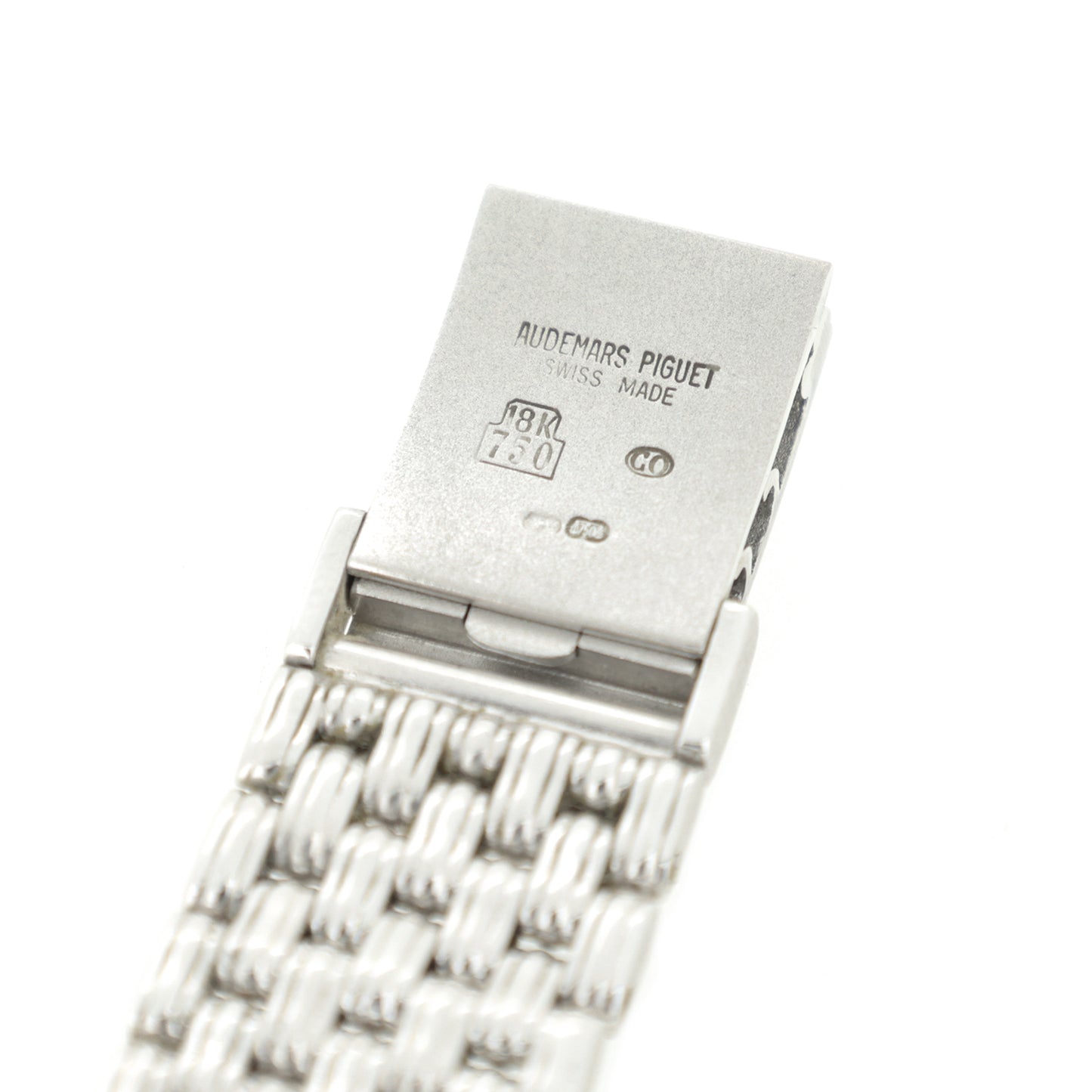 K18WG AUDEMARS PIGUET オーデマピゲ 12PD ラウンドウォッチ メンズ 腕時計