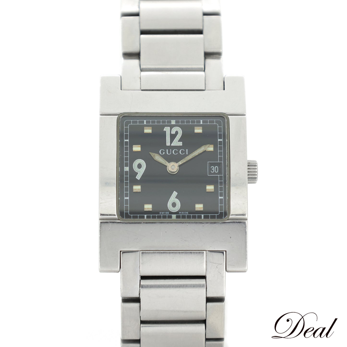 GUCCI グッチ スクエア フェイス 7700L ボーイズ レディース 腕時計