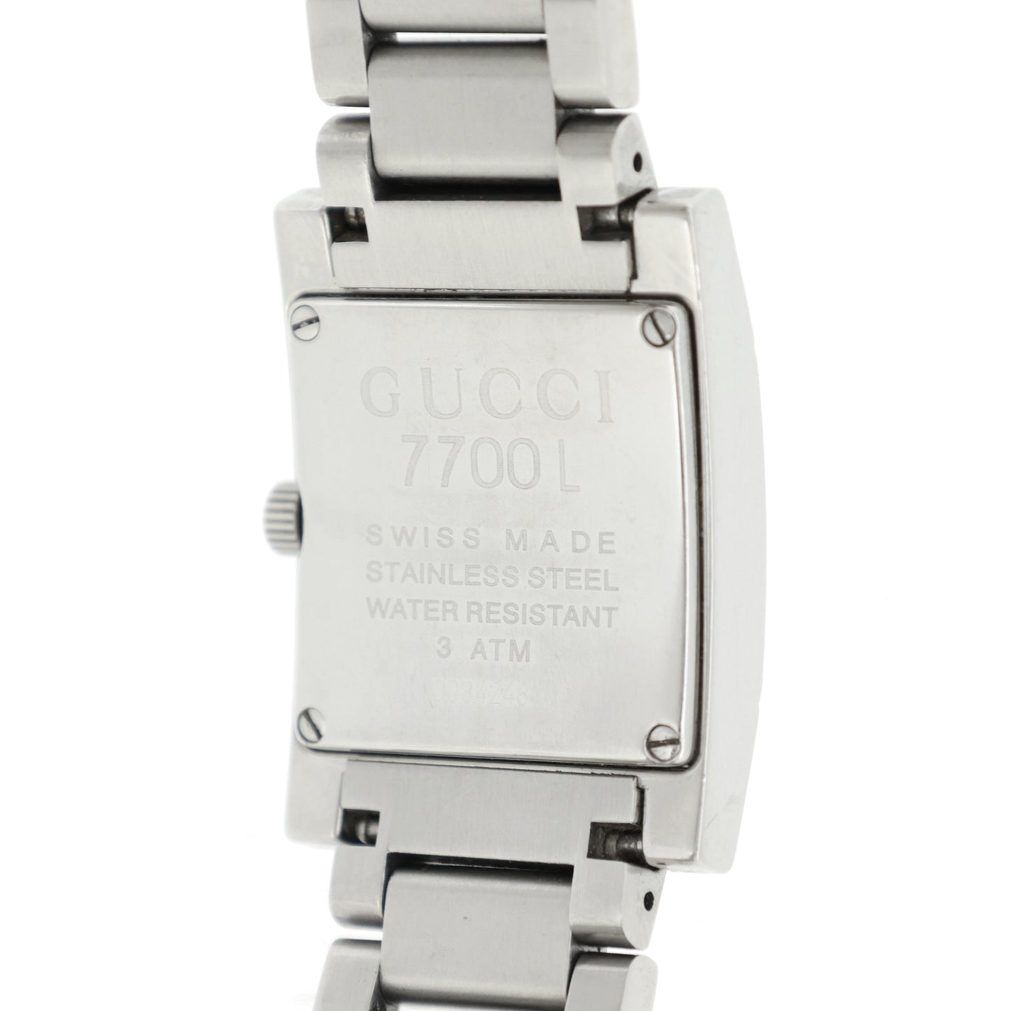 GUCCI グッチ スクエア フェイス 7700L ボーイズ レディース 腕時計