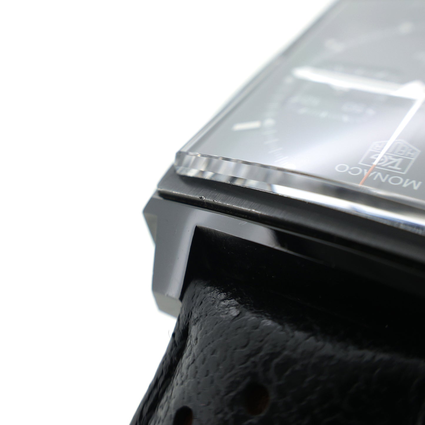 TAG HEUER タグホイヤー モナコ クロノグラフ ACM キャリバー12 CAW211M ブラックスティール メンズ 腕時計