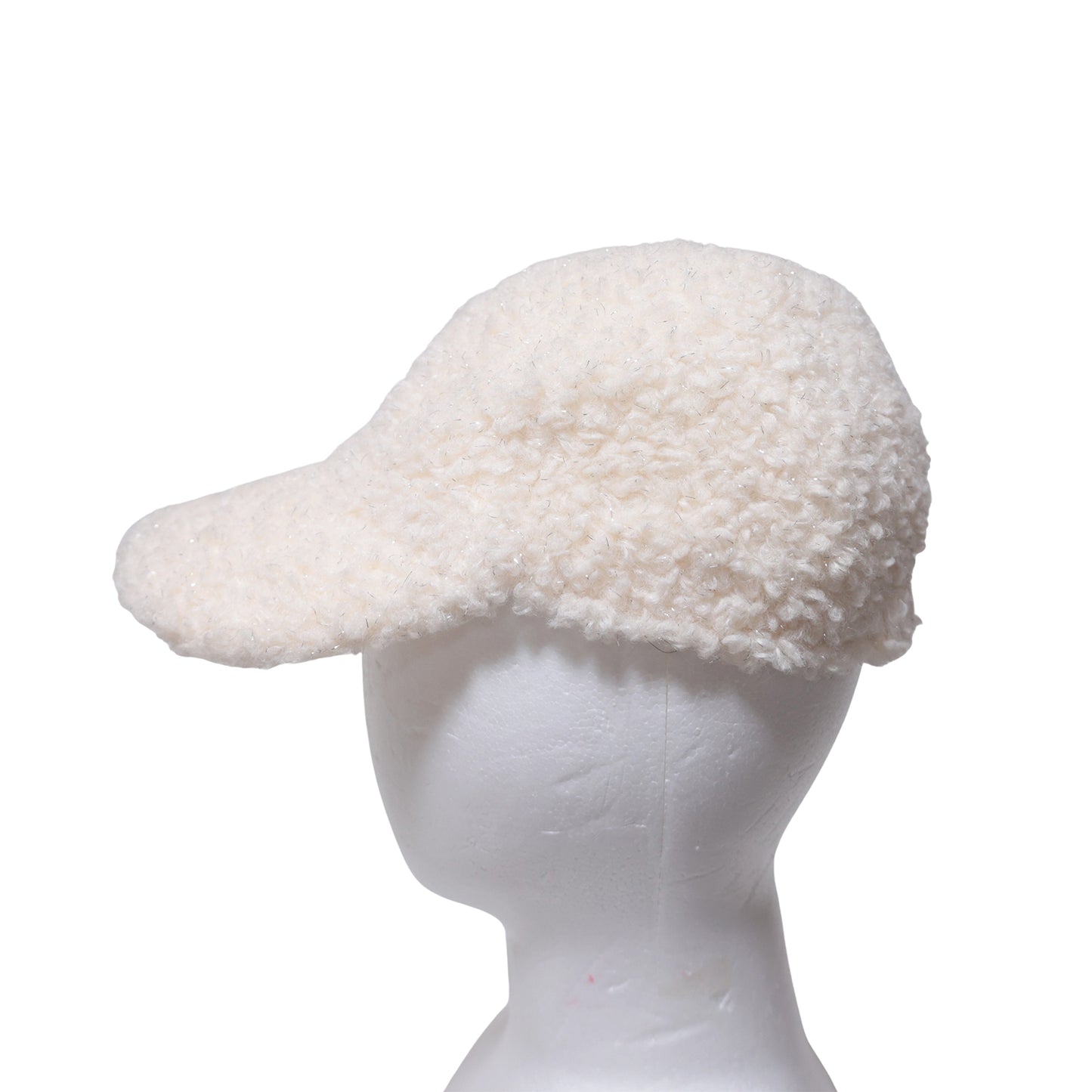 MONCLER モンクレール ボア ベースボール キャップ H20933B00007 899PG ホワイト レディース 帽子