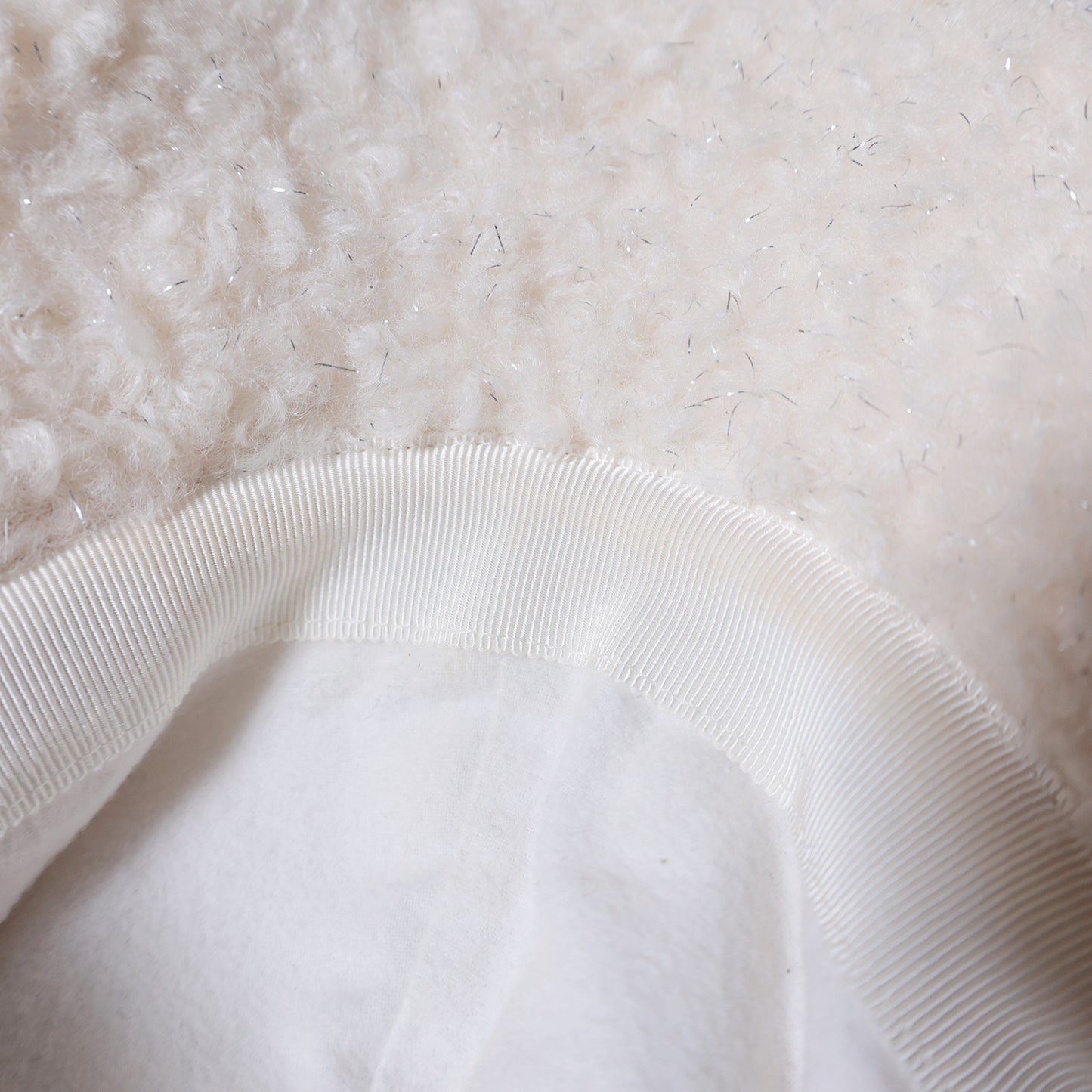 MONCLER モンクレール ボア ベースボール キャップ H20933B00007 899PG ホワイト レディース 帽子