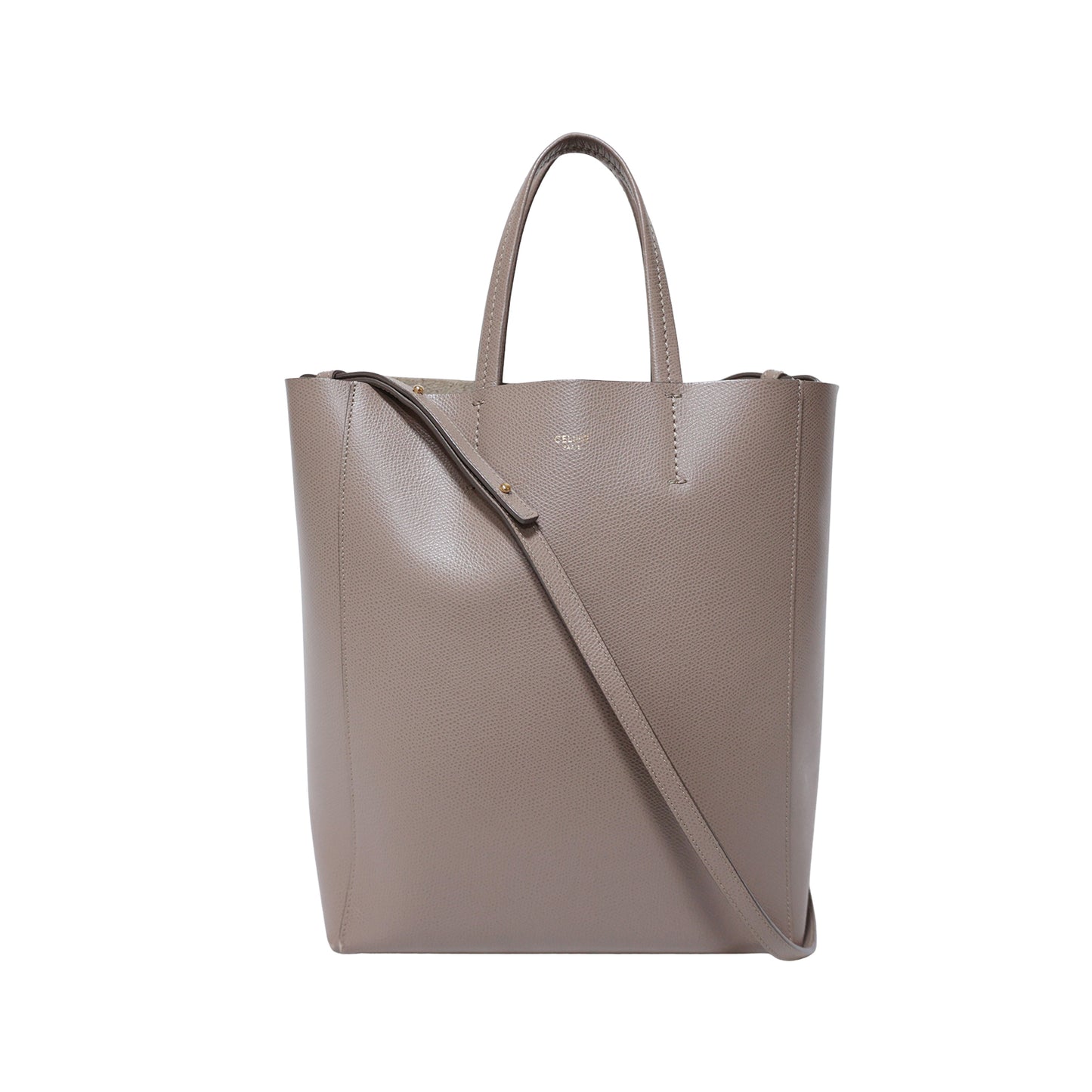 CELINE セリーヌ バーティカル カバ スモール 2way 189813XBA ベージュ レディース ショルダーバッグ