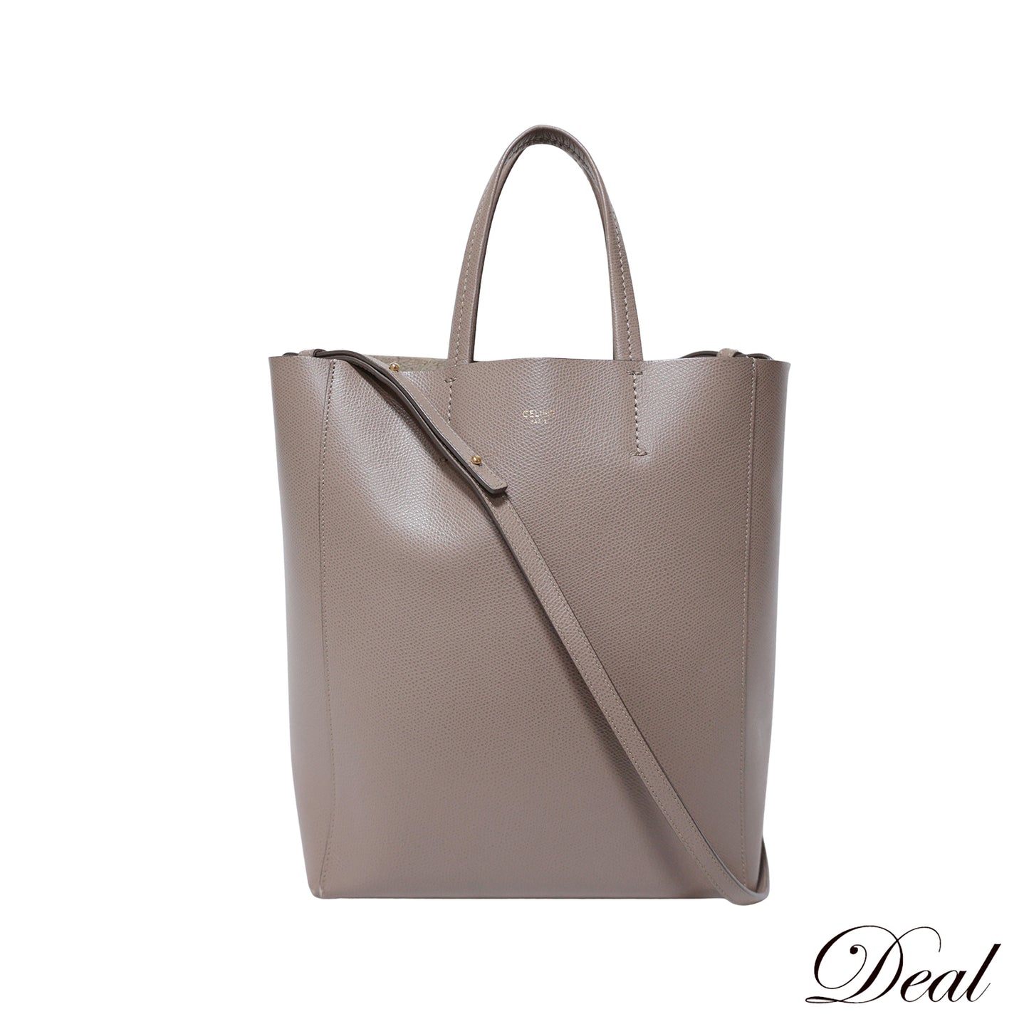 CELINE セリーヌ バーティカル カバ スモール 2way 189813XBA ベージュ レディース ショルダーバッグ