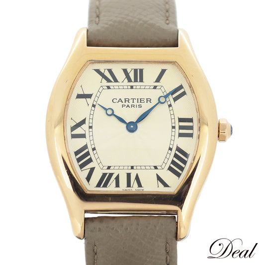 K18PG Cartier カルティエ  トーチュLM CPCP  W1536851  メンズ 腕時計