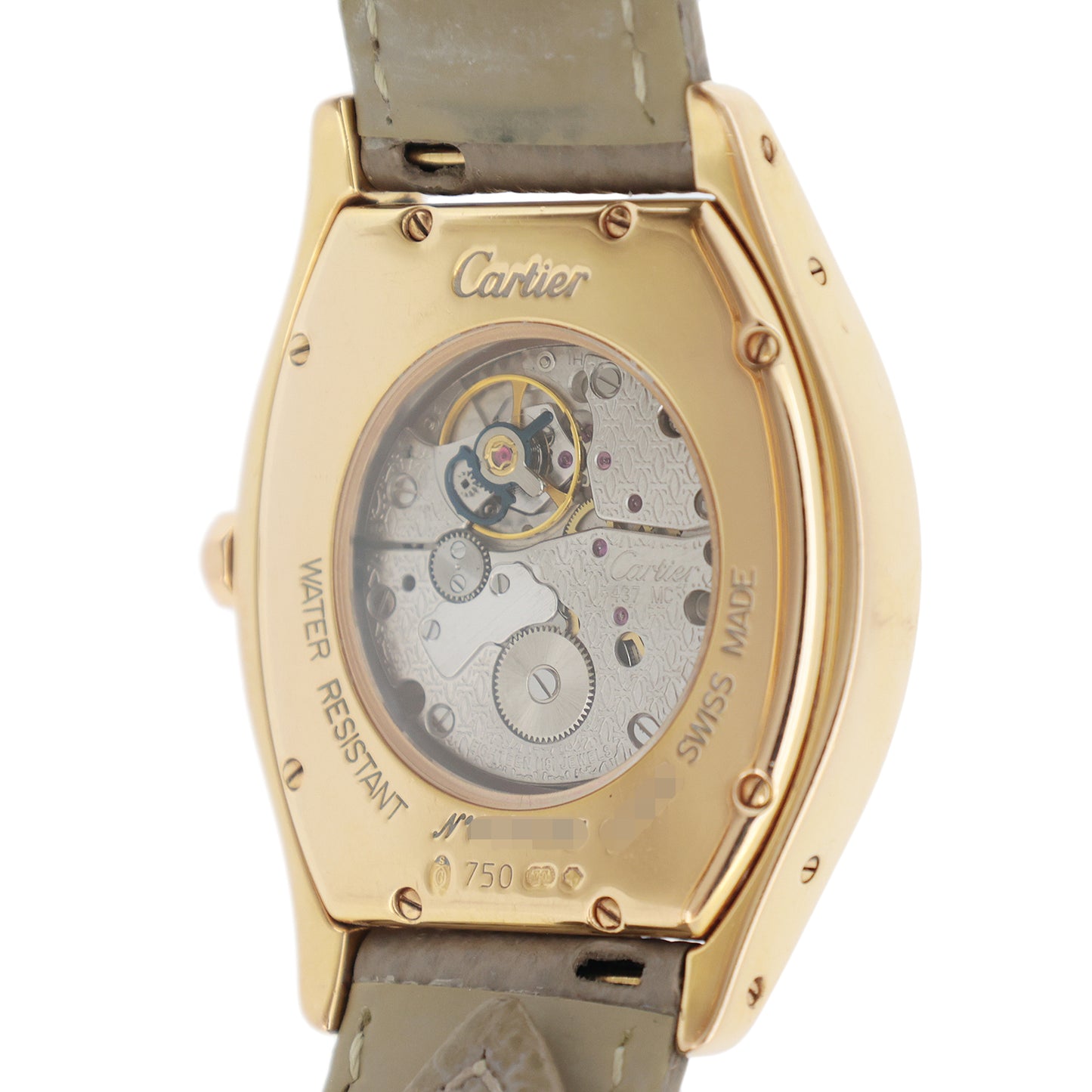 K18PG Cartier カルティエ  トーチュLM CPCP  W1536851  メンズ 腕時計