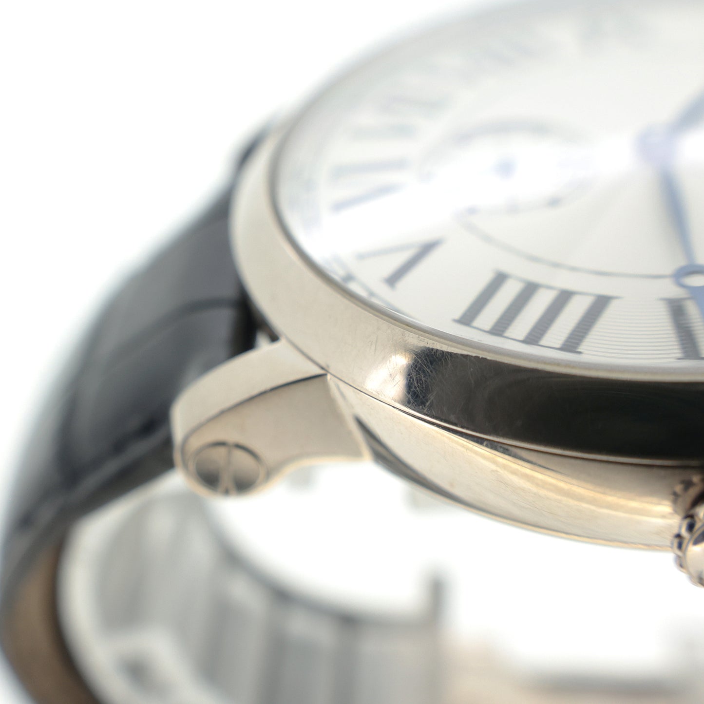 K18WG Cartier カルティエ ロトンド ラージデイトMM CPCP W1550751 メンズ 腕時計