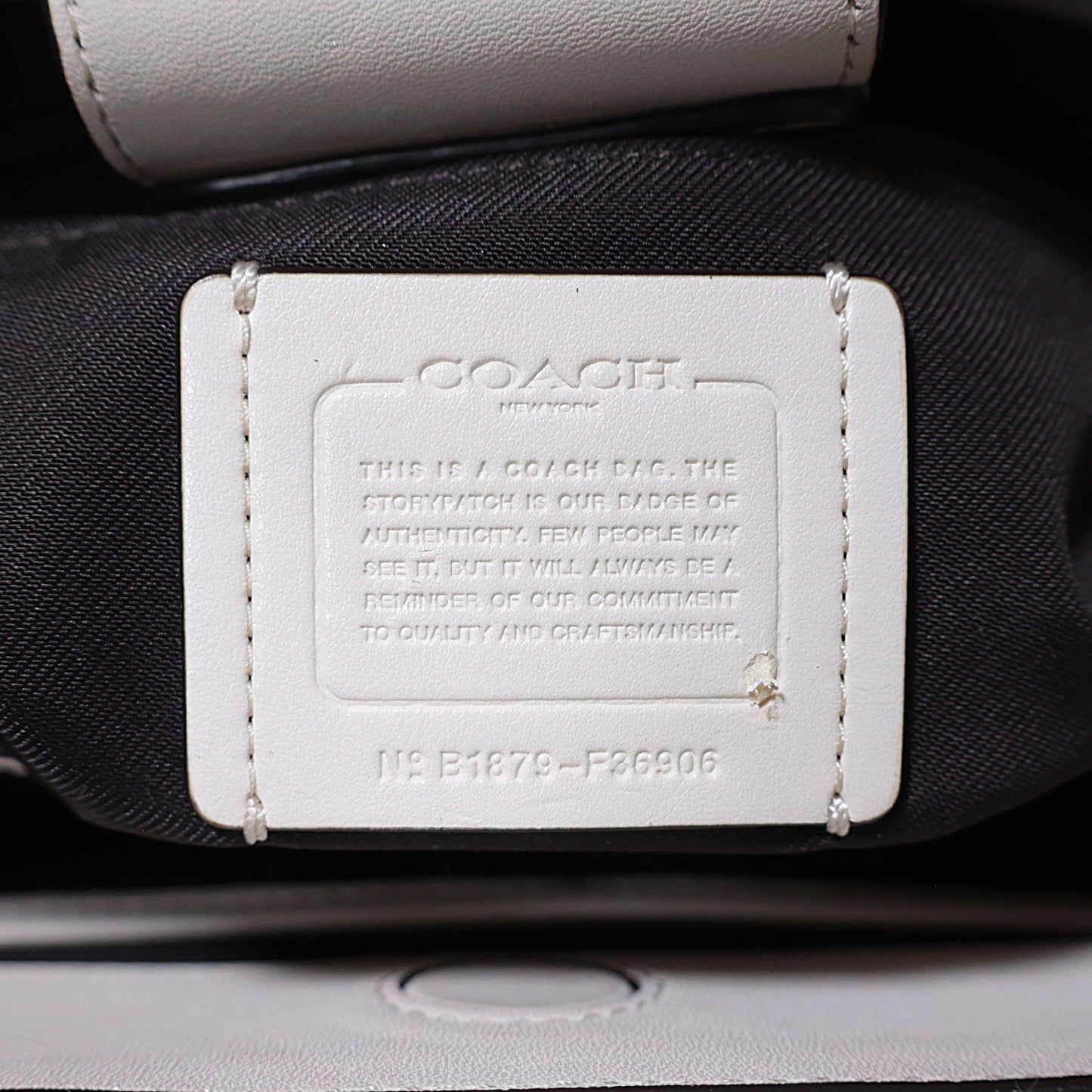 COACH Signature Stanton Carryall F36906 两用米色女士手提包