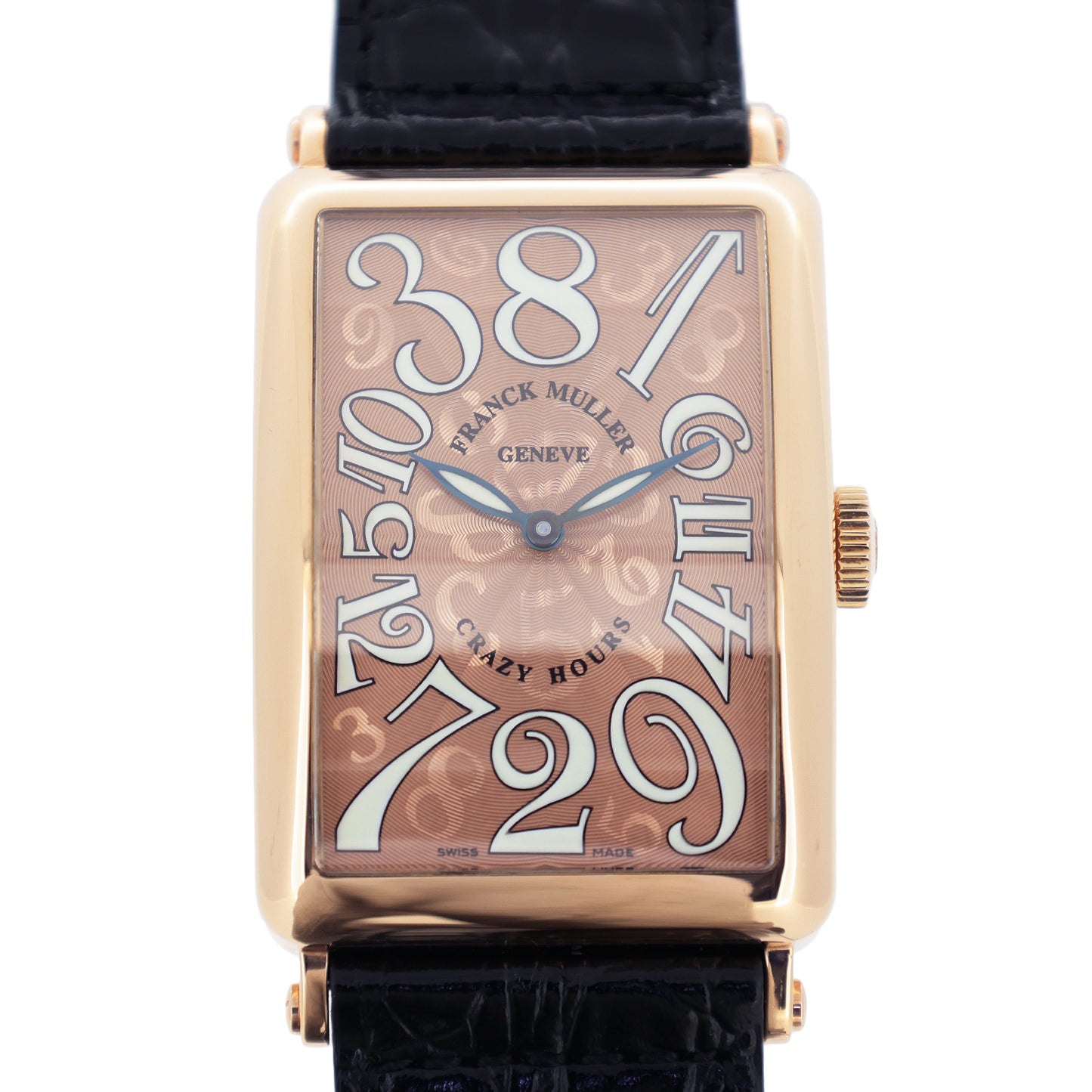 K18PG FRANCK MULLER フランクミュラー  ロングアイランド クレイジーアワーズ  1200CH  メンズ 腕時計