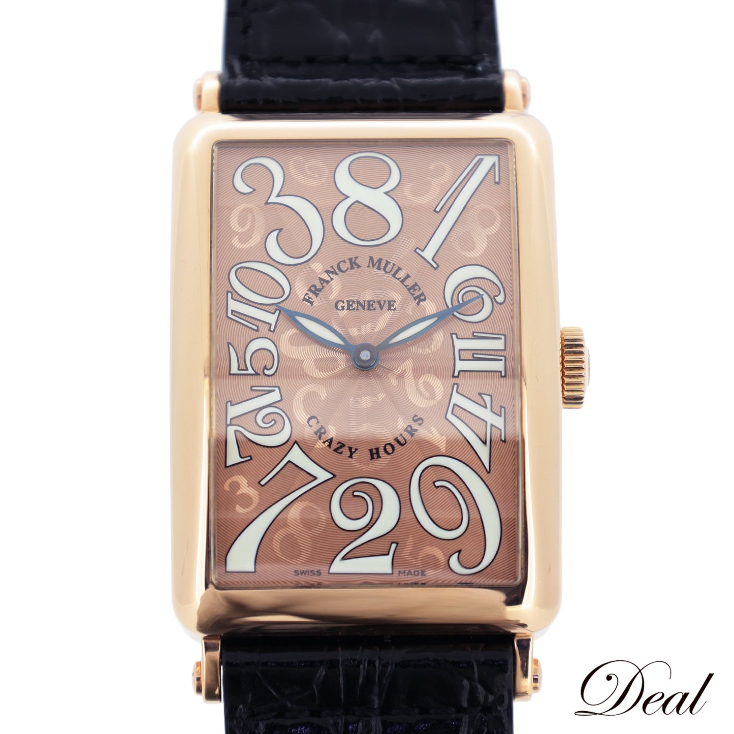 K18PG FRANCK MULLER フランクミュラー  ロングアイランド クレイジーアワーズ  1200CH  メンズ 腕時計