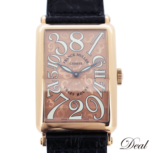 K18PG FRANCK MULLER フランクミュラー  ロングアイランド クレイジーアワーズ  1200CH  メンズ 腕時計