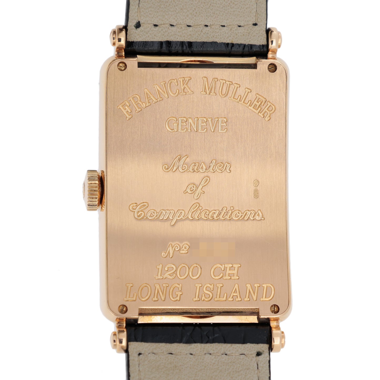 K18PG FRANCK MULLER フランクミュラー  ロングアイランド クレイジーアワーズ  1200CH  メンズ 腕時計