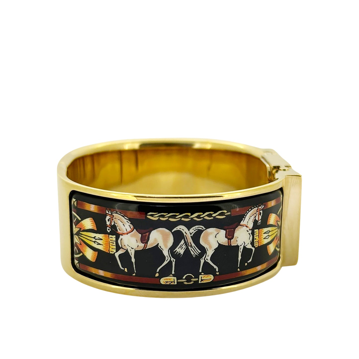 HERMES エルメス  ロケ バングル ウォッチ  LO1.201  七宝焼き  レディース 腕時計