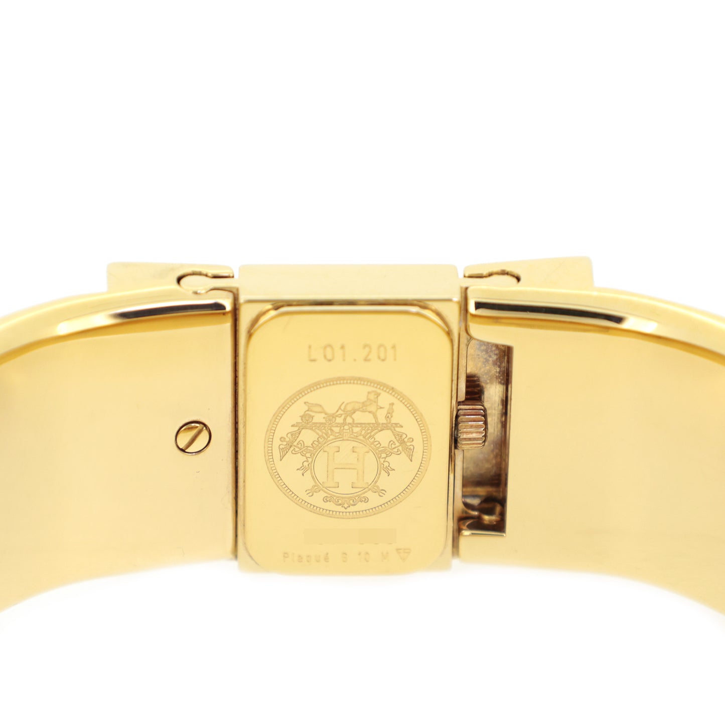 HERMES エルメス  ロケ バングル ウォッチ  LO1.201  七宝焼き  レディース 腕時計