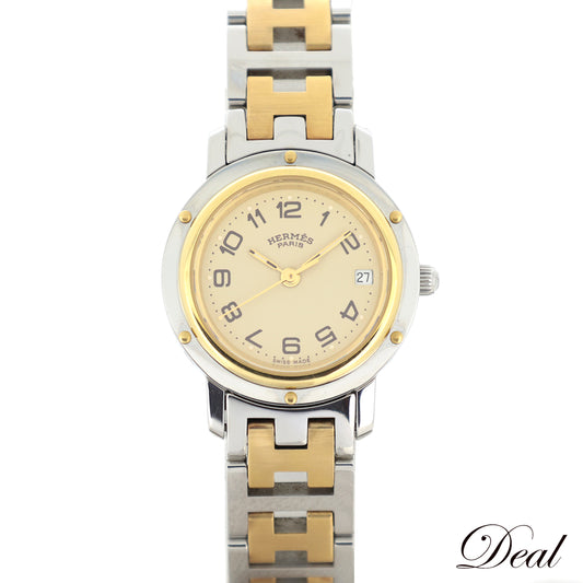 HERMES エルメス クリッパー CL4.220 レディース 腕時計