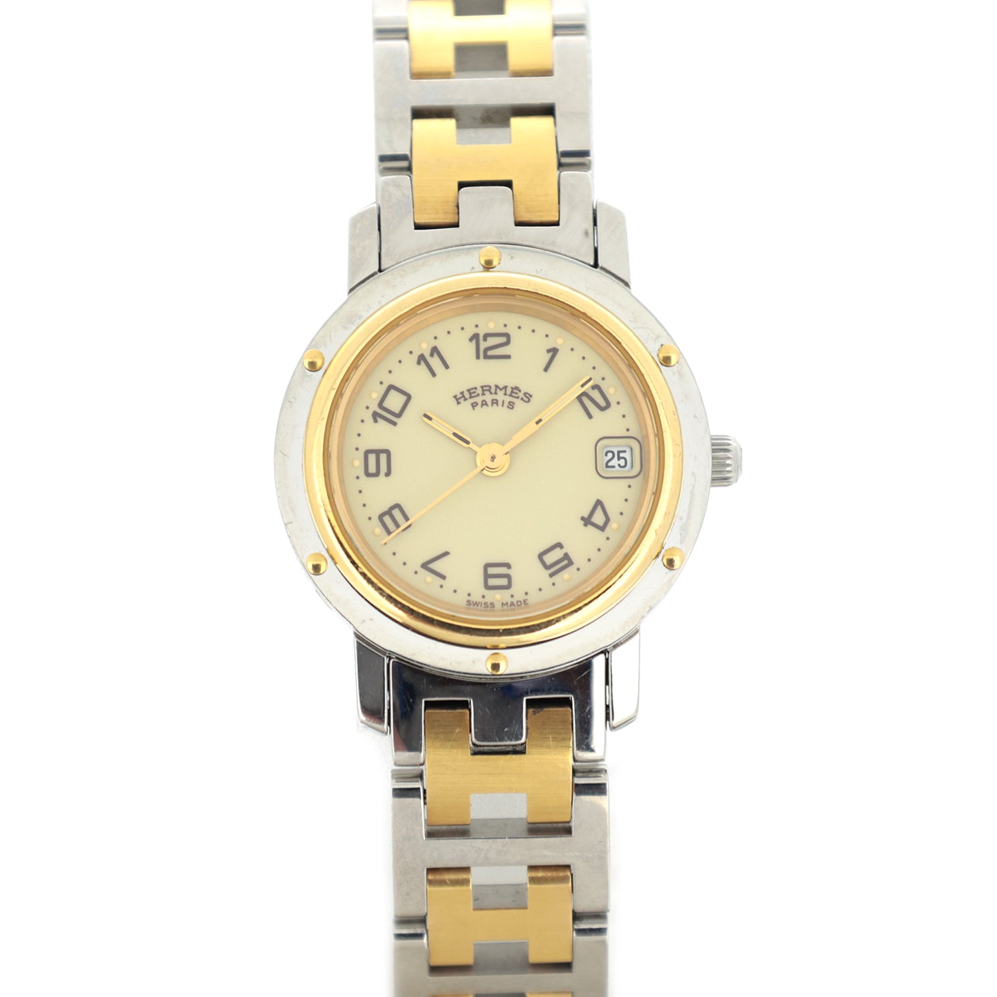 HERMES エルメス クリッパー CL4.220 レディース 腕時計