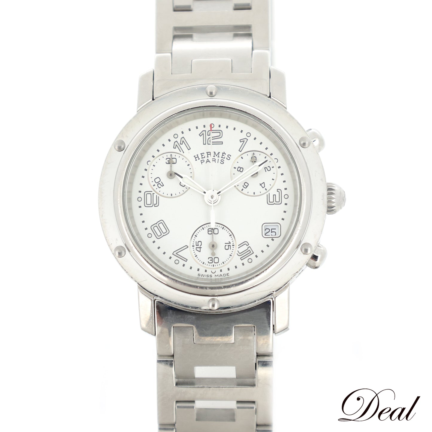 HERMES Clipper Chronograph CL1.310 Boys' and Women's Watches