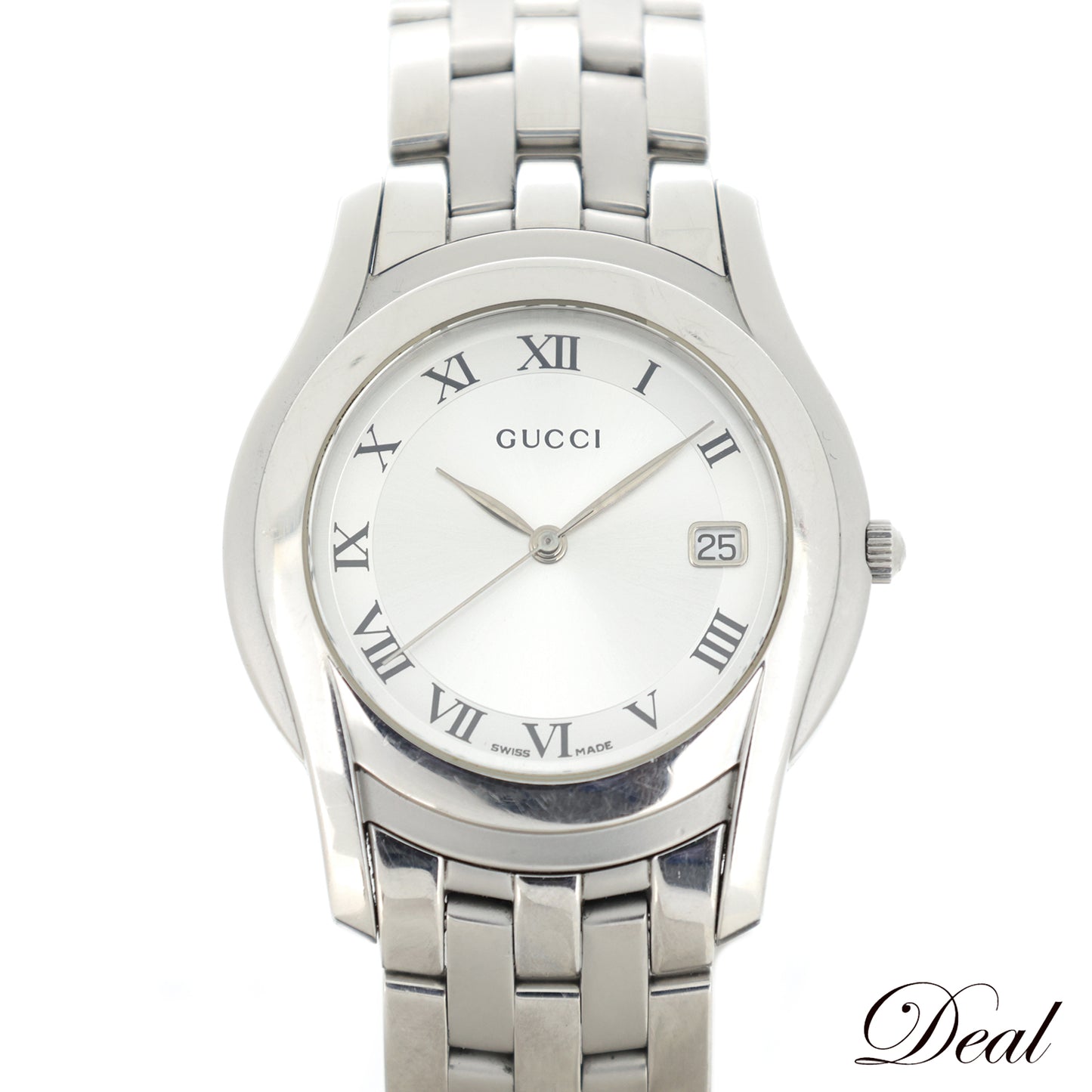 GUCCI G-Class Date 5500M Boys' and Women's Unisex Watch