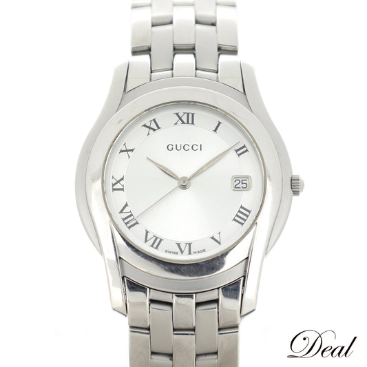 GUCCI グッチ Gクラス デイト 5500M ボーイズ ユニセックス レディース 腕時計