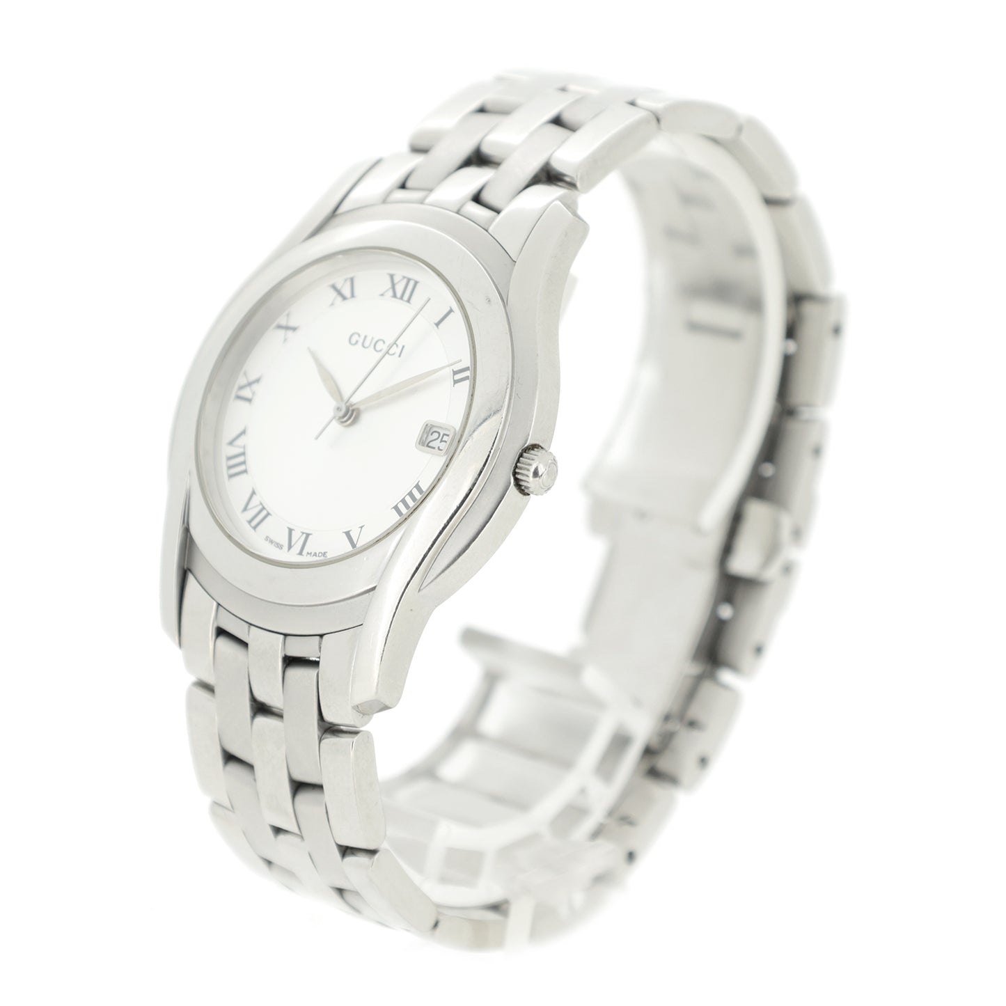GUCCI G-Class Date 5500M Boys' and Women's Unisex Watch