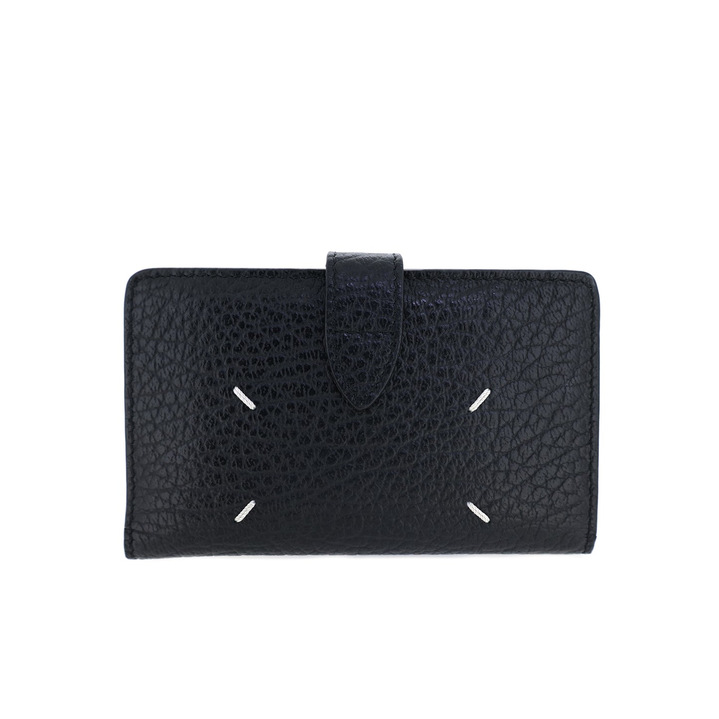 Maison Margiela メゾンマルジェラ 4ステッチ ミニウォレット コイン＆カード SA1VX0019 P4455 ブラック メンズ コインケース