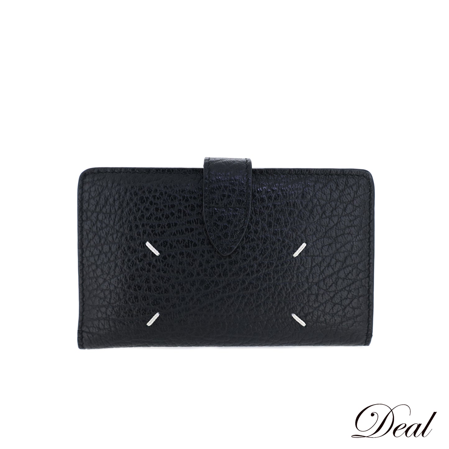 Maison Margiela メゾンマルジェラ 4ステッチ ミニウォレット コイン＆カード SA1VX0019 P4455 ブラック メンズ コインケース