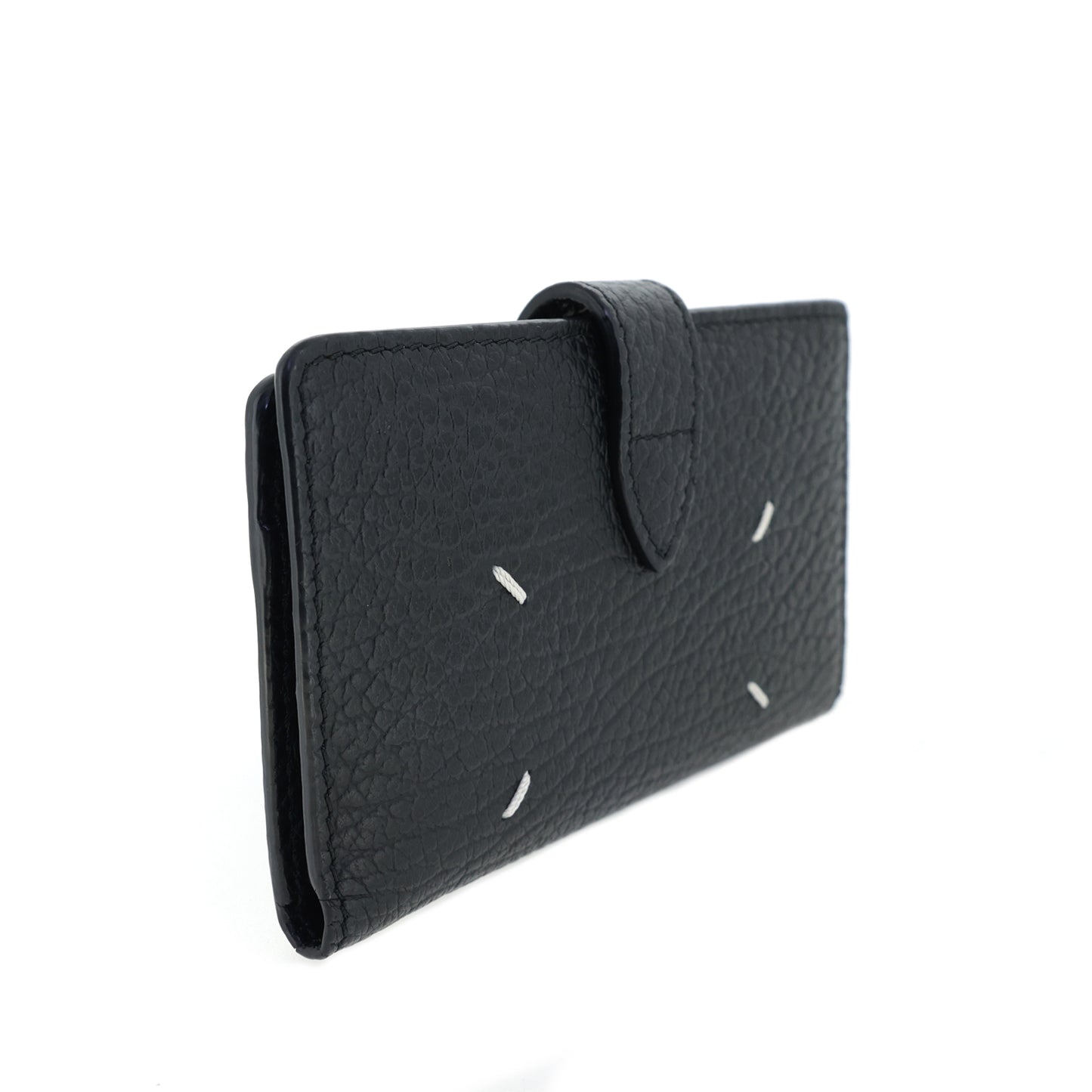 Maison Margiela メゾンマルジェラ 4ステッチ ミニウォレット コイン＆カード SA1VX0019 P4455 ブラック メンズ コインケース