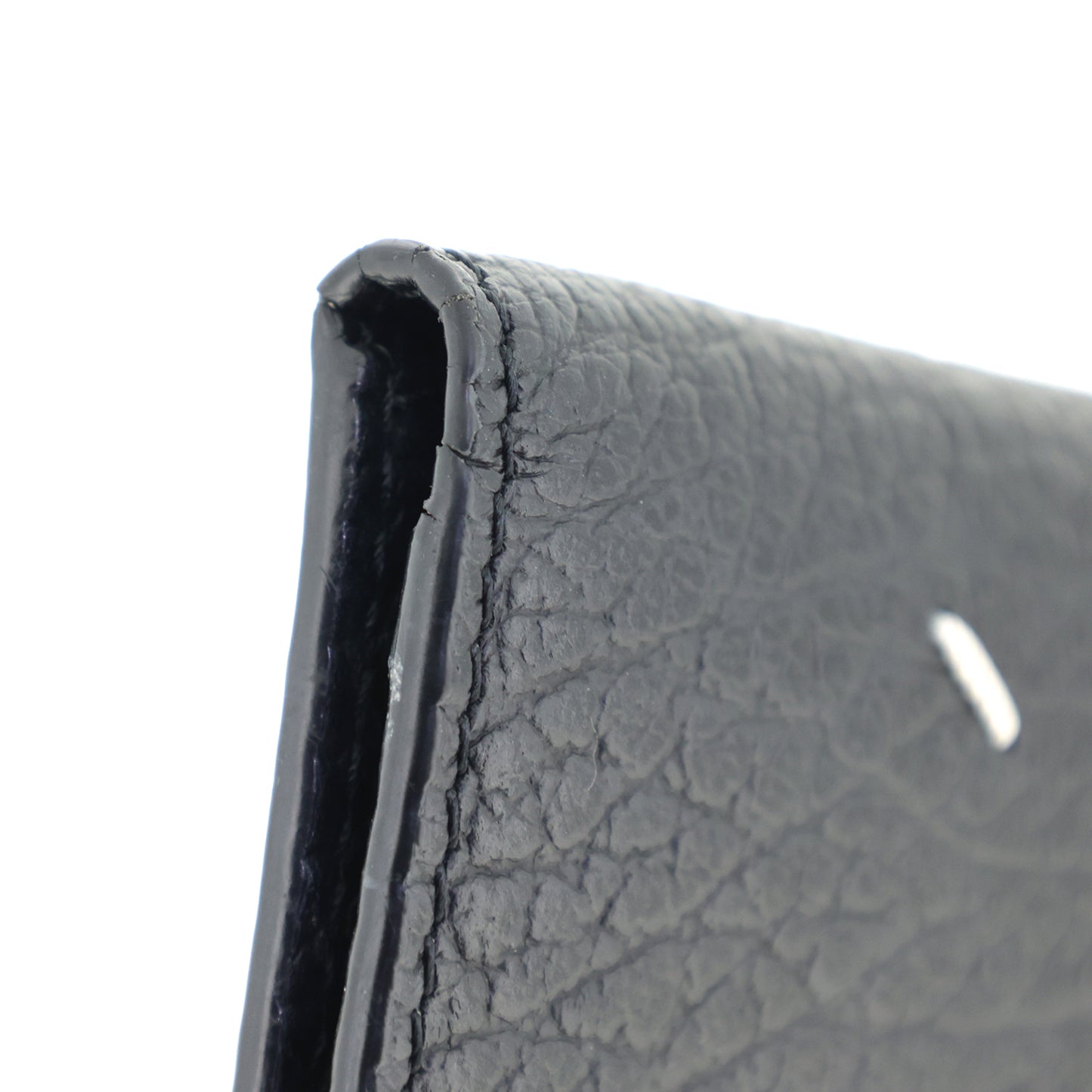 Maison Margiela メゾンマルジェラ 4ステッチ ミニウォレット コイン＆カード SA1VX0019 P4455 ブラック メンズ コインケース