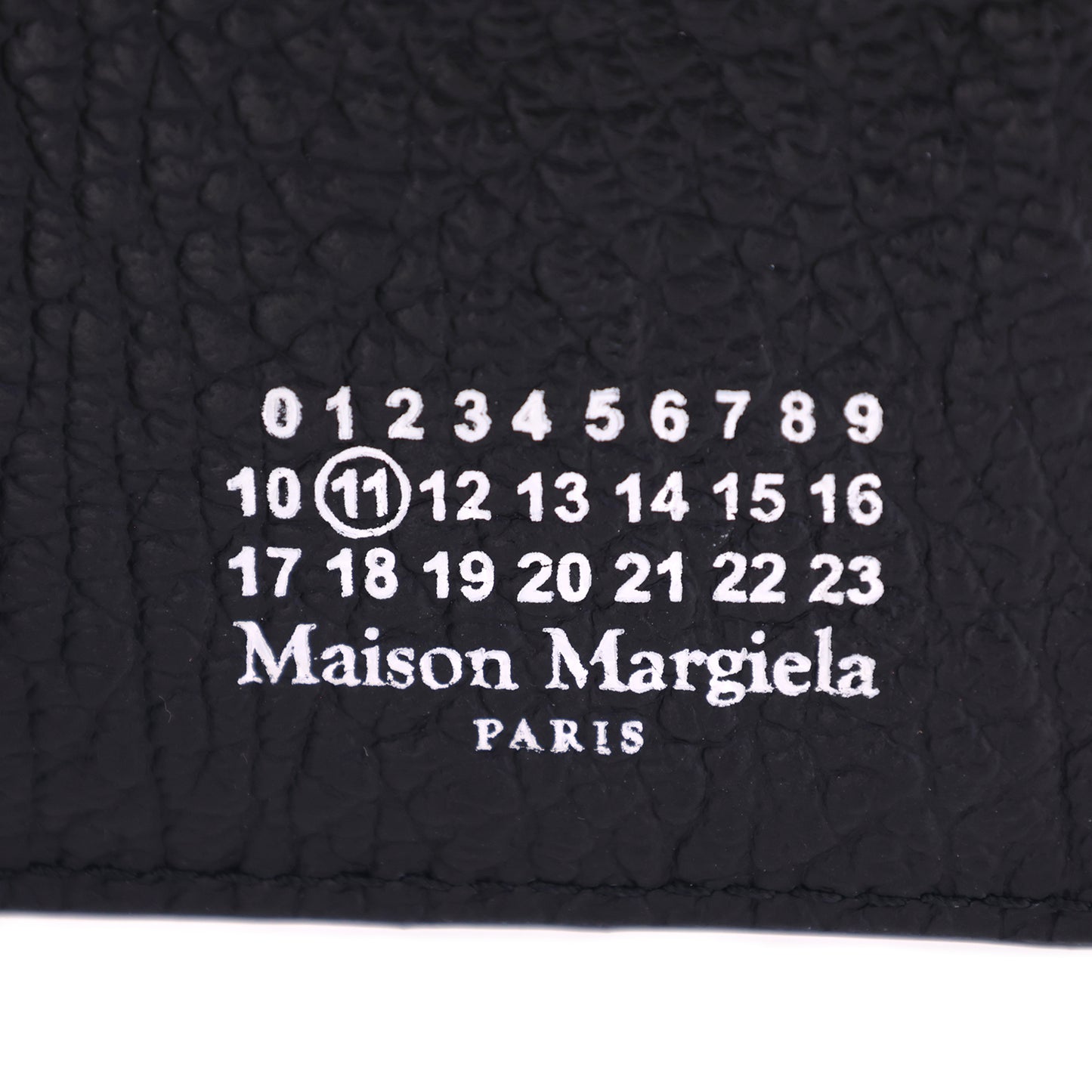 Maison Margiela メゾンマルジェラ 4ステッチ ミニウォレット コイン＆カード SA1VX0019 P4455 ブラック メンズ コインケース