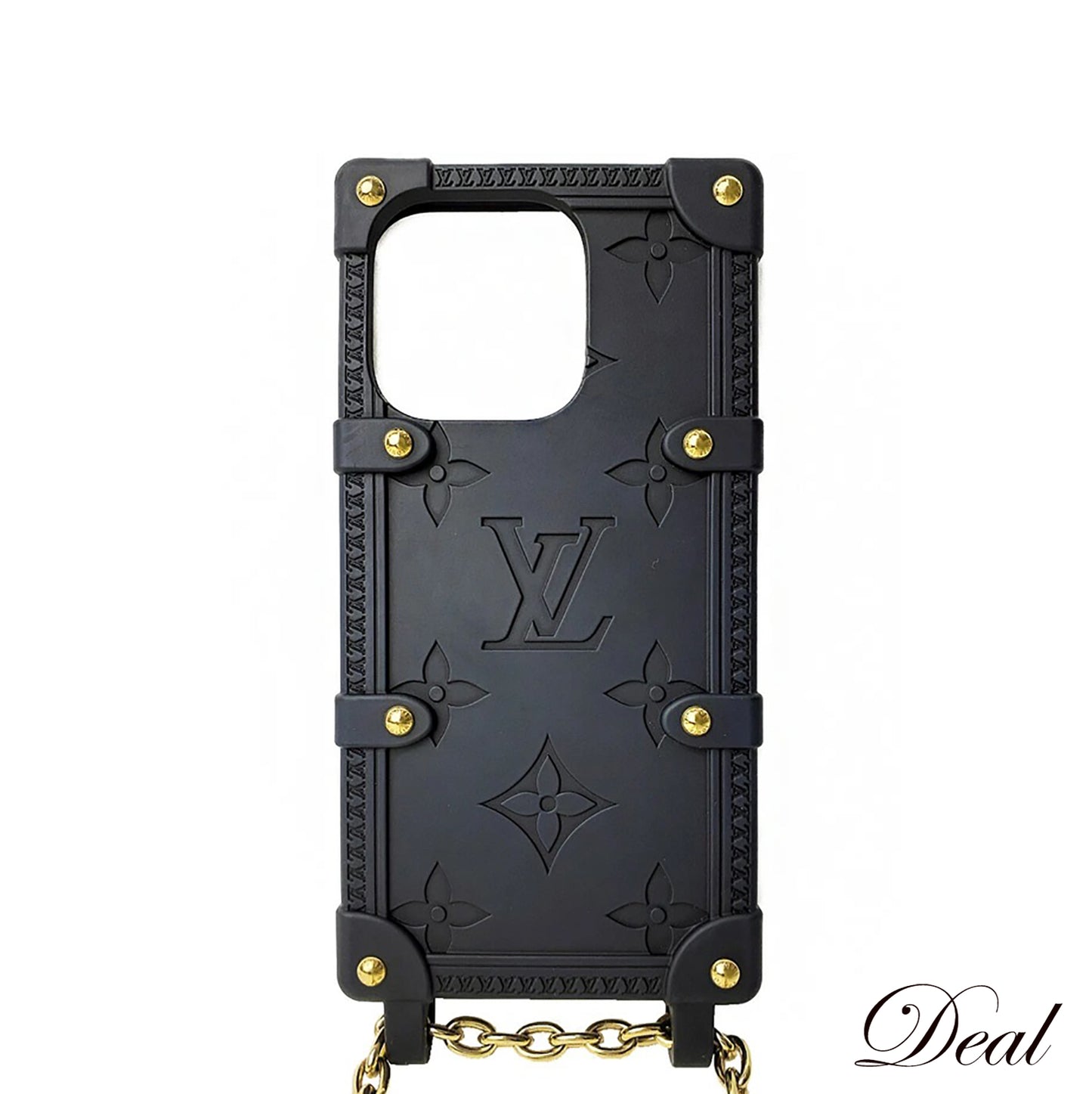 LOUIS VUITTON ルイ・ヴィトン モノグラム リ トランク iPhone 14pro M81997 スマホショルダー ブラック レディース スマホケース
LV