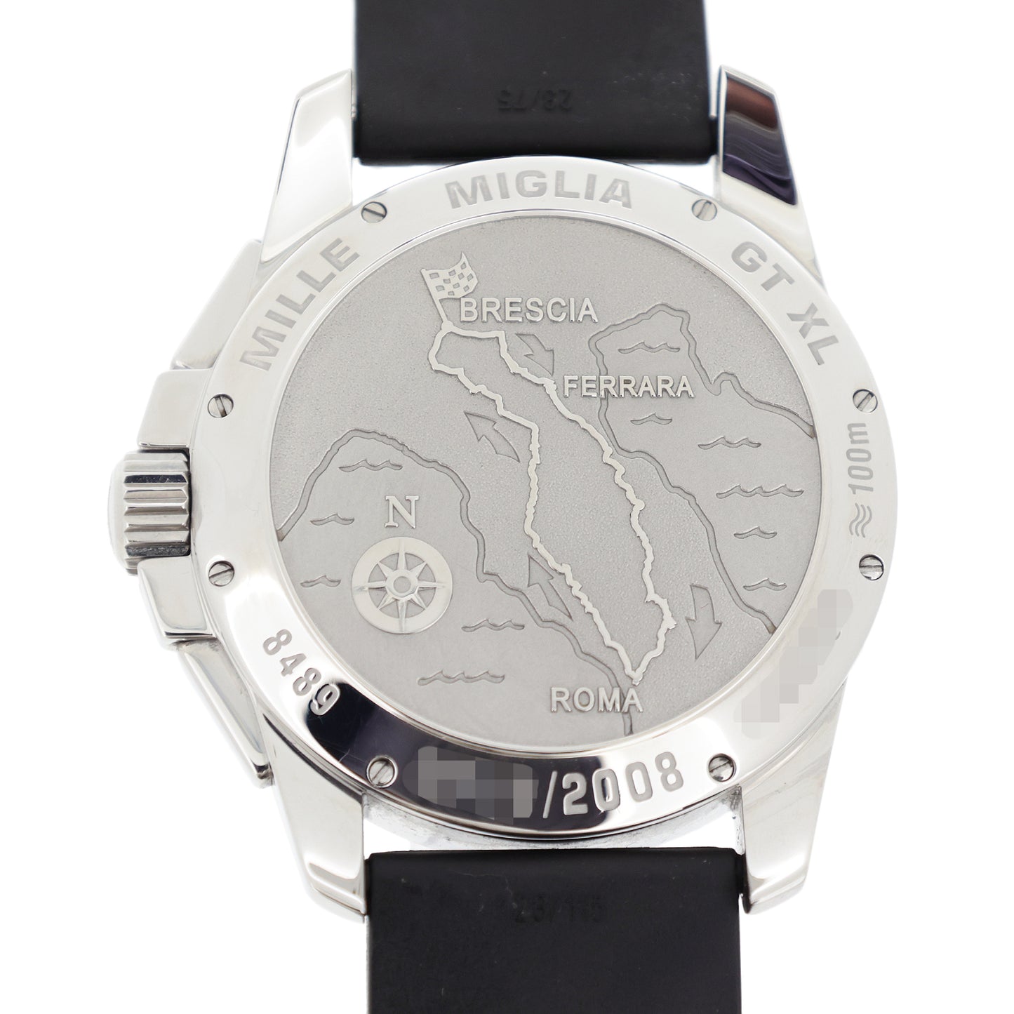 2008本限定 Chopard ショパール ミッレミリア GT XL クロノグラフ 16/8459-3009 メンズ 腕時計