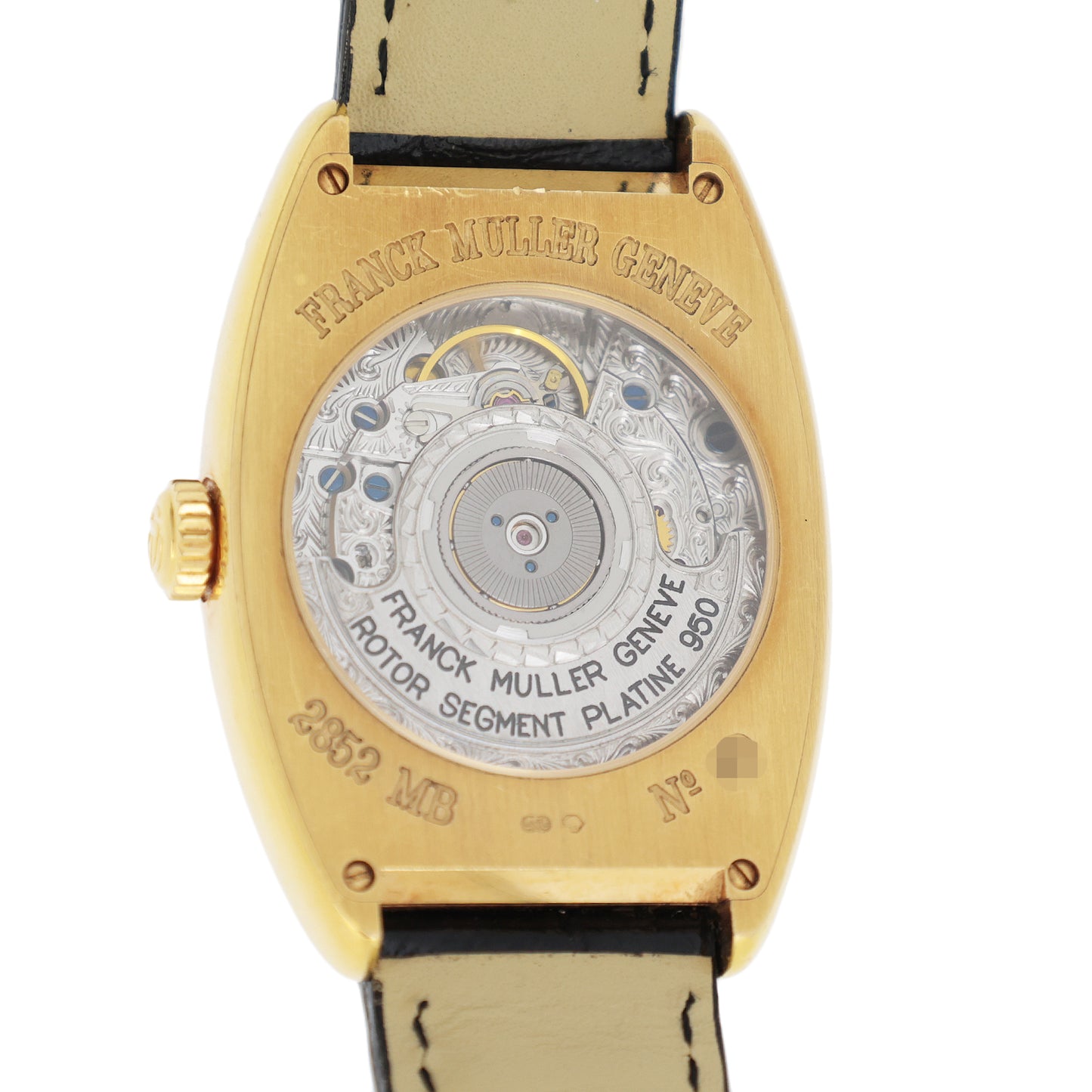 K18YG FRANCK MULLER フランクミュラー マスターバンカー 2852MB メンズ 腕時計