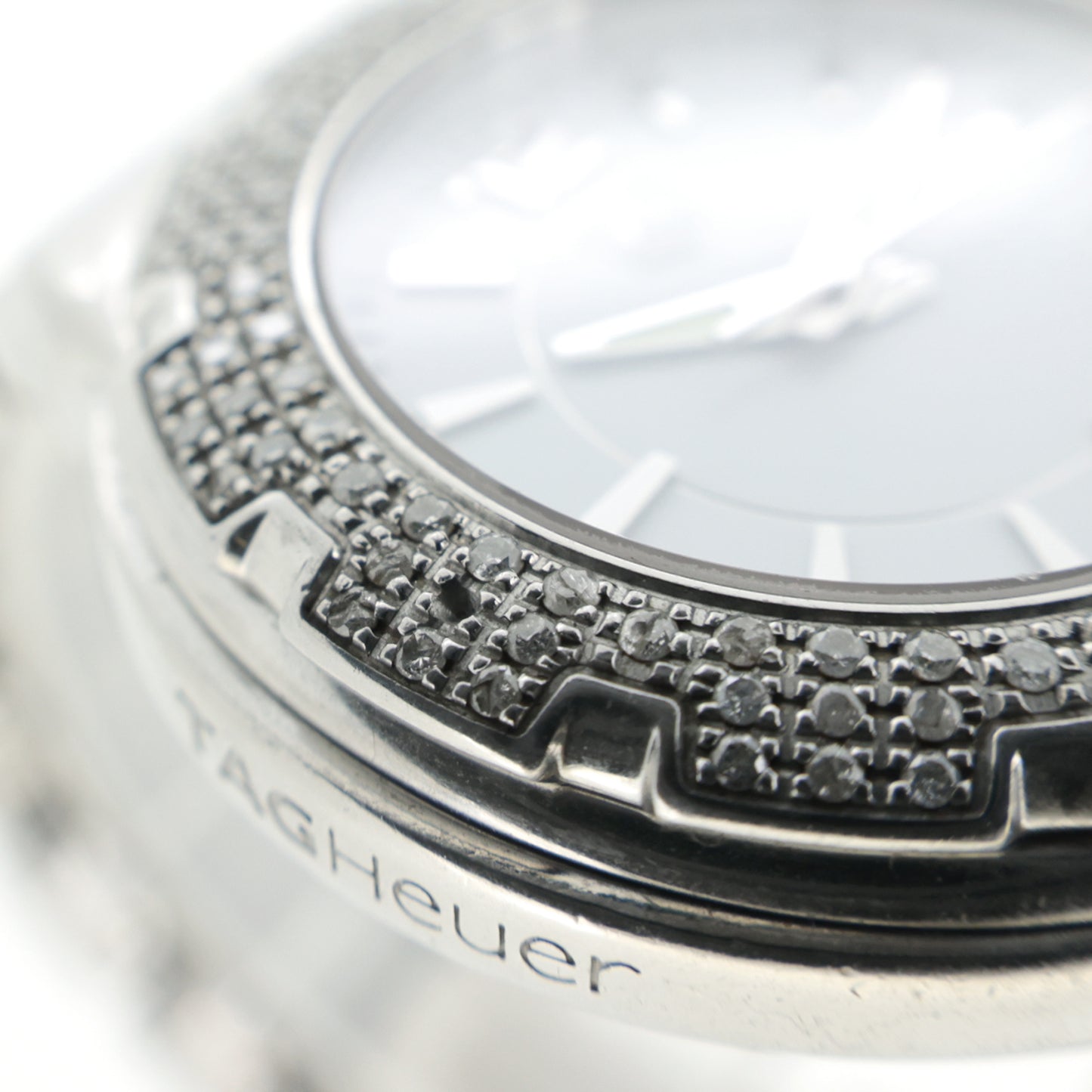 ダイヤ TAG HEUER タグホイヤー フォーミュラ1 白 セラミック WAH1215 レディース 腕時計