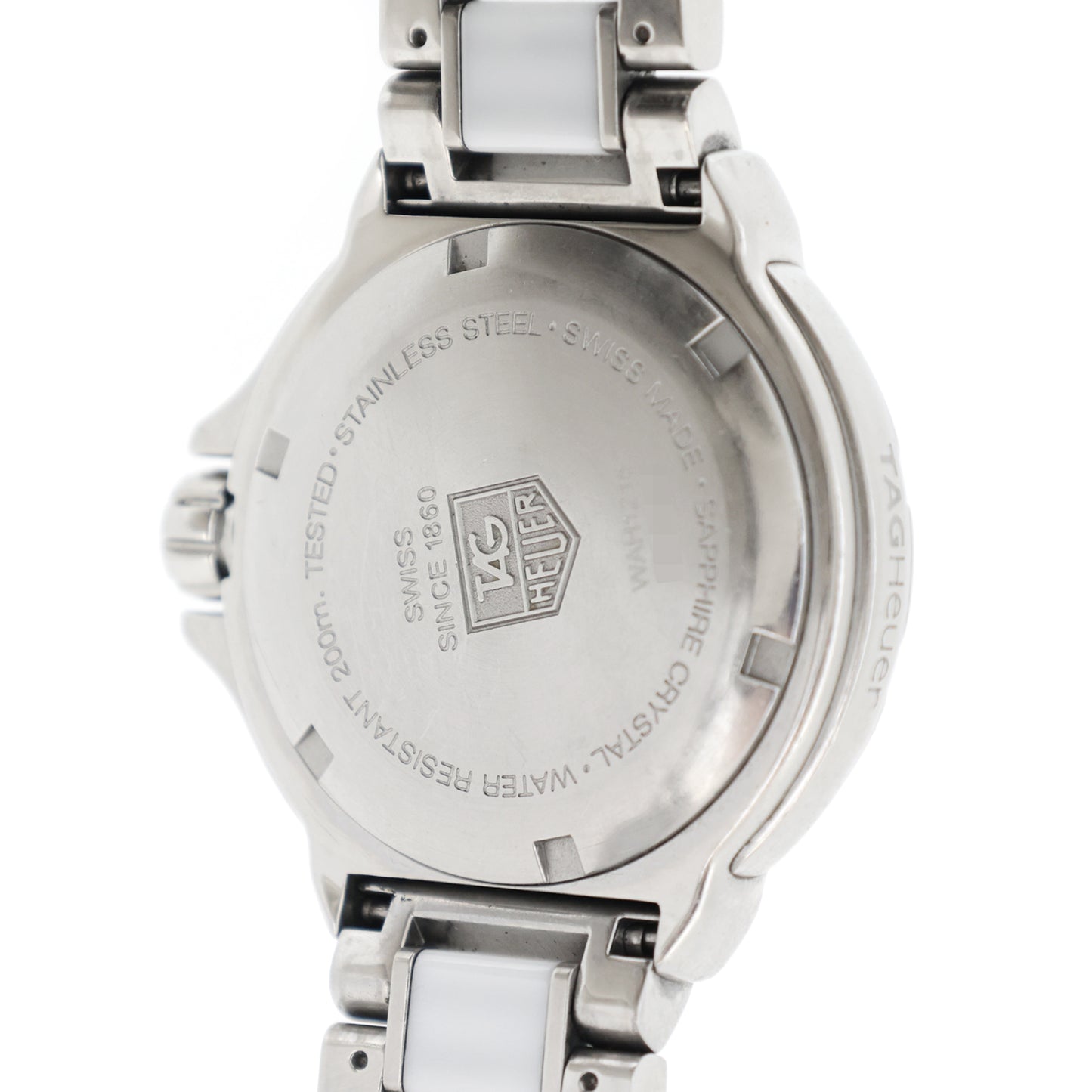 ダイヤ TAG HEUER タグホイヤー フォーミュラ1 白 セラミック WAH1215 レディース 腕時計