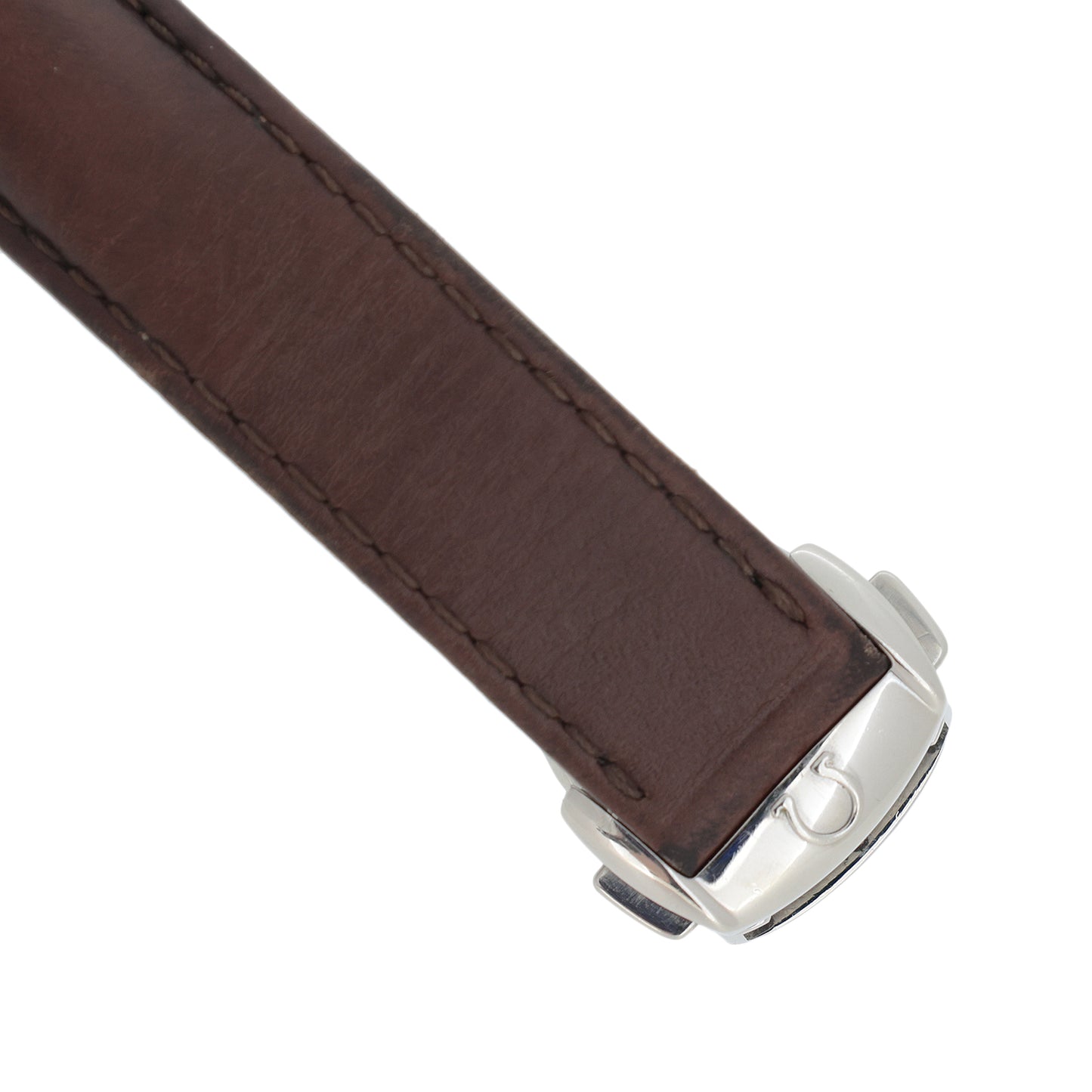 ベゼルダイヤ OMEGA オメガ デビルコーアクシャル クロノグラフ 4877.74.34 レディース 腕時計