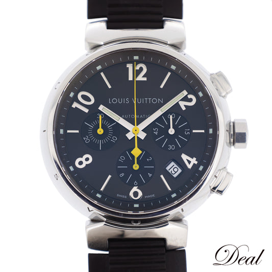 LOUIS VUITTON ルイ・ヴィトン  タンブール クロノ  Q1121  メンズ 腕時計
LV