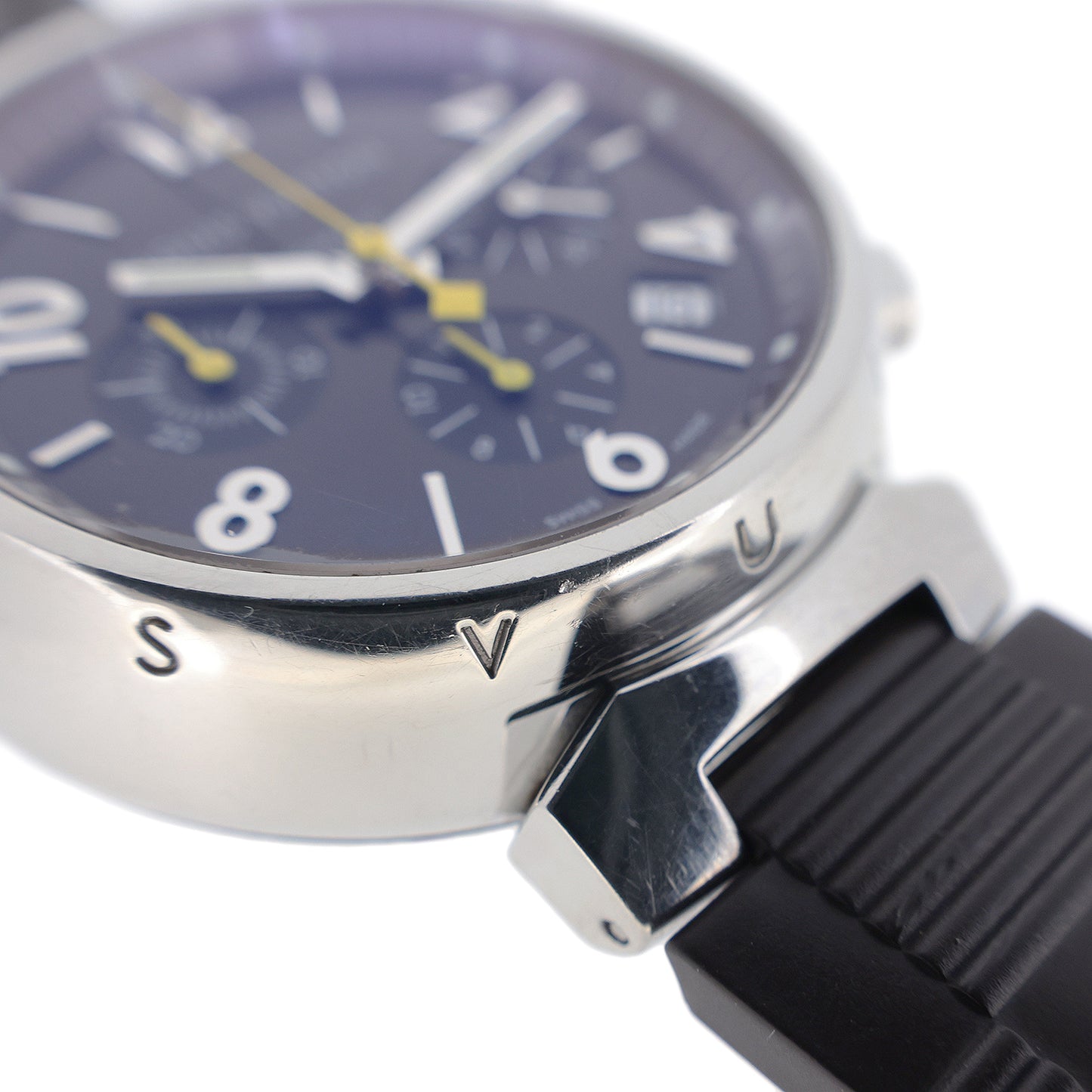 LOUIS VUITTON ルイ・ヴィトン  タンブール クロノ  Q1121  メンズ 腕時計
LV