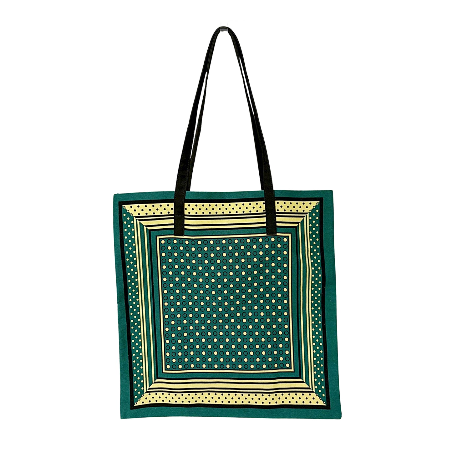 MARNI マルニ バンダナ トート グリーンドット 緑 グリーン レディース トートバッグ