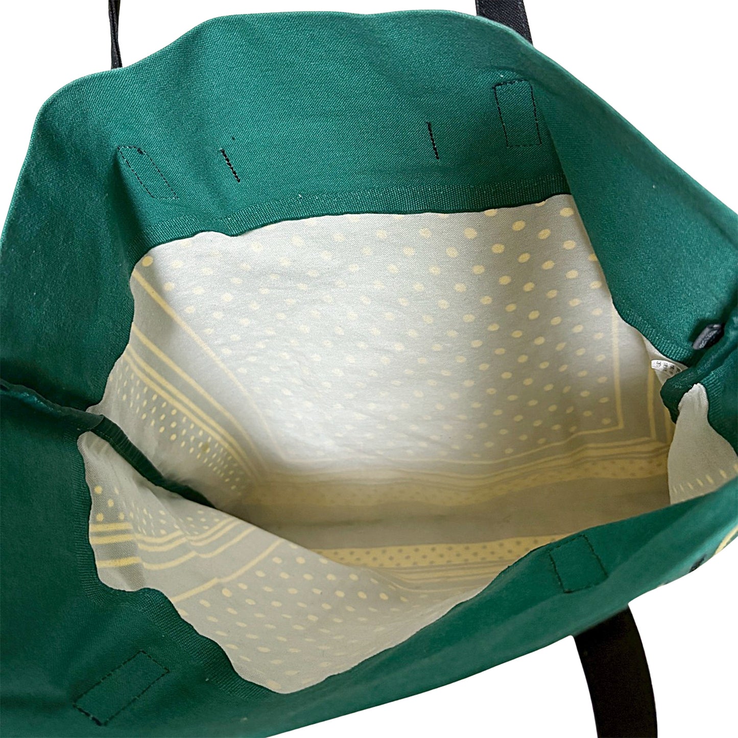 MARNI マルニ バンダナ トート グリーンドット 緑 グリーン レディース トートバッグ