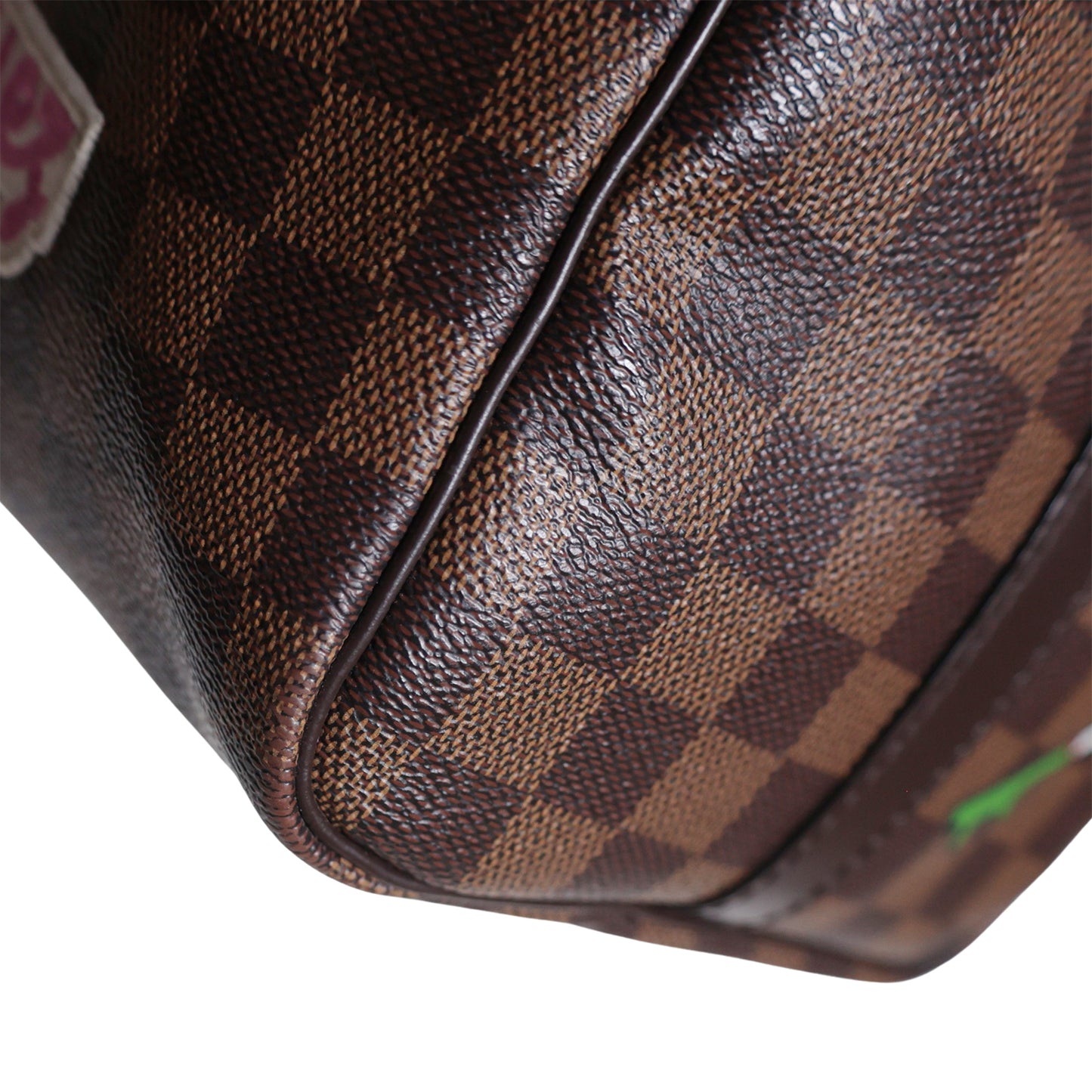 LOUIS VUITTON ルイ・ヴィトン スピーディー バンドリエール30 ダミエ LVストーリーズパッチーズ N40060 2way ショルダー ブラウン レディース ハンドバッグ
LV