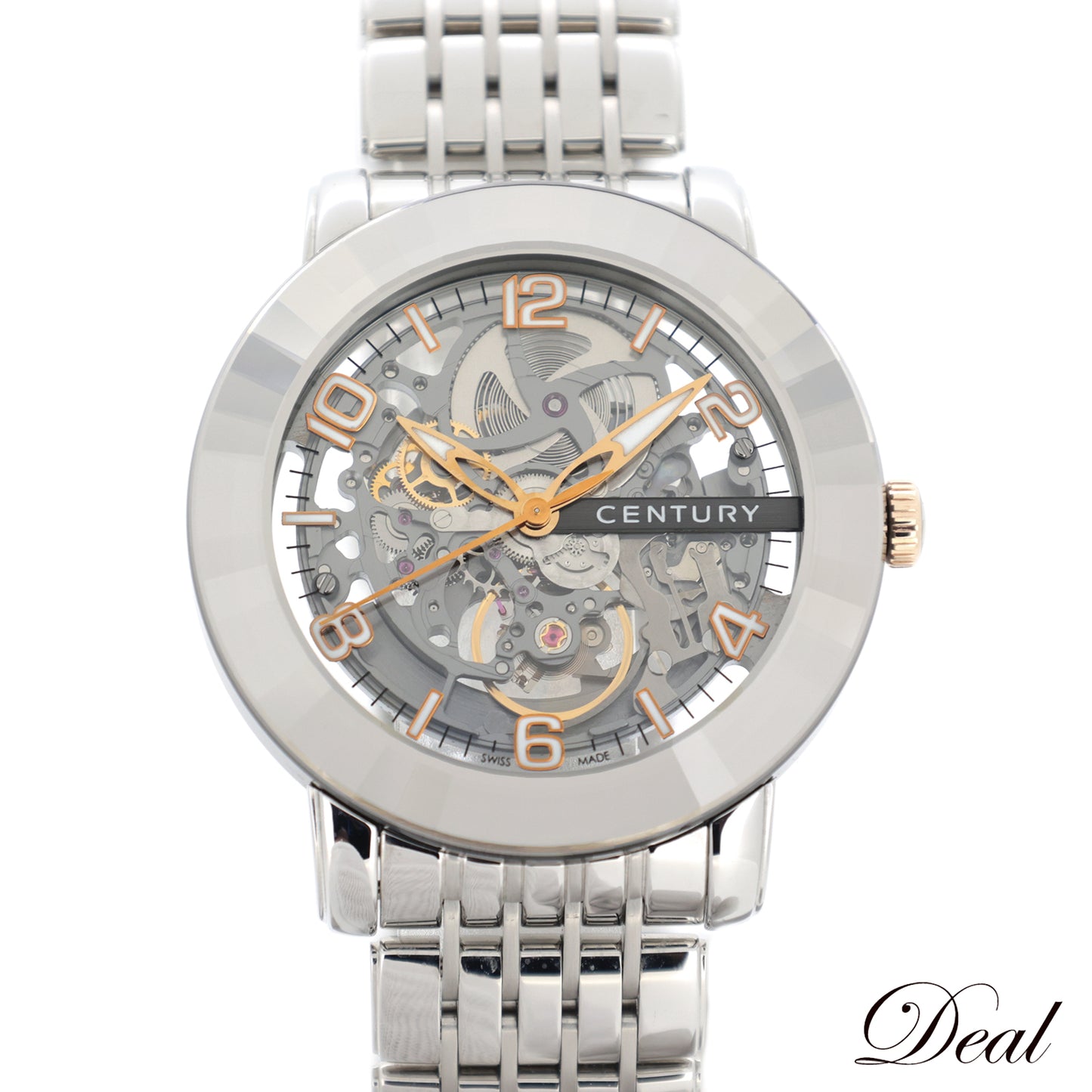CENTURY センチュリー エレガンス スケルトン 648.7.N.S5.12.SF メンズ 腕時計