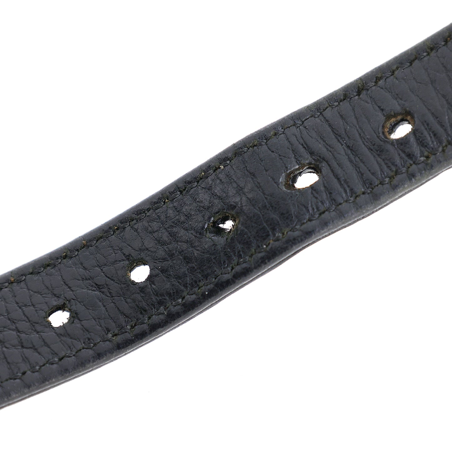 CHROME HEARTS クロムハーツ ロックンロール タイニー レザー ブラック メンズ ブレスレット