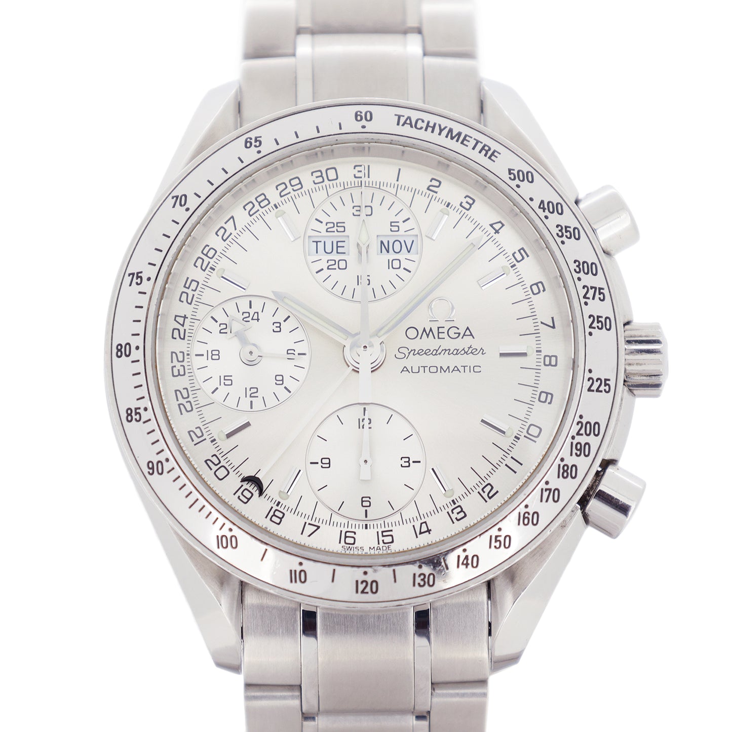 OMEGA オメガ スピードマスター デイデイト トリプルカレンダー 3523.30 メンズ 腕時計